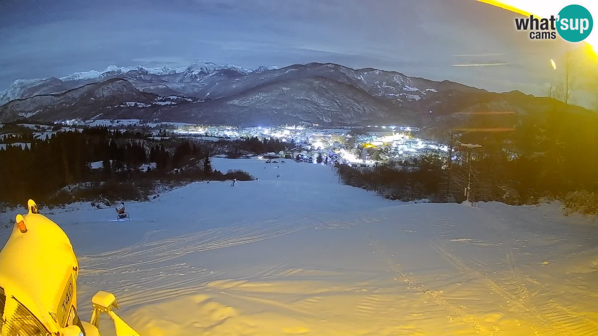 Webcam Bohinjska Bistrica – Vista live dalla stazione sciistica Kozji Hrbet