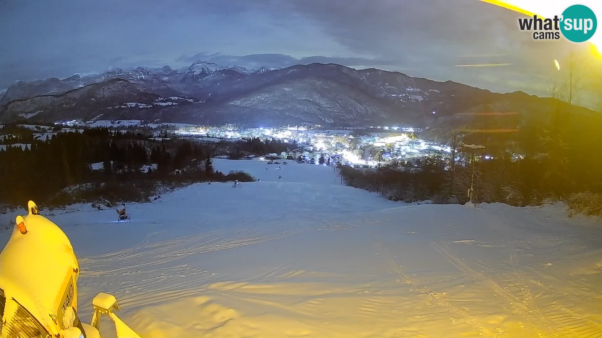 Webcam Bohinjska Bistrica – Live View from Kozji Hrbet Ski Station