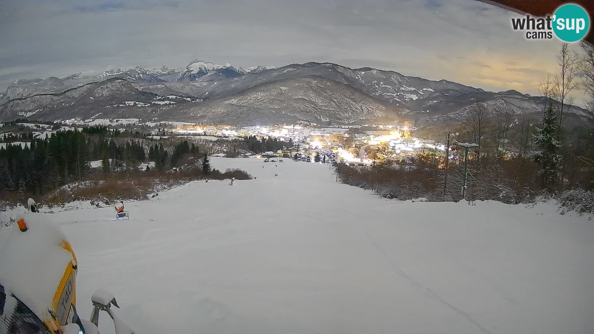 Webcam Bohinjska Bistrica – Live View from Kozji Hrbet Ski Station