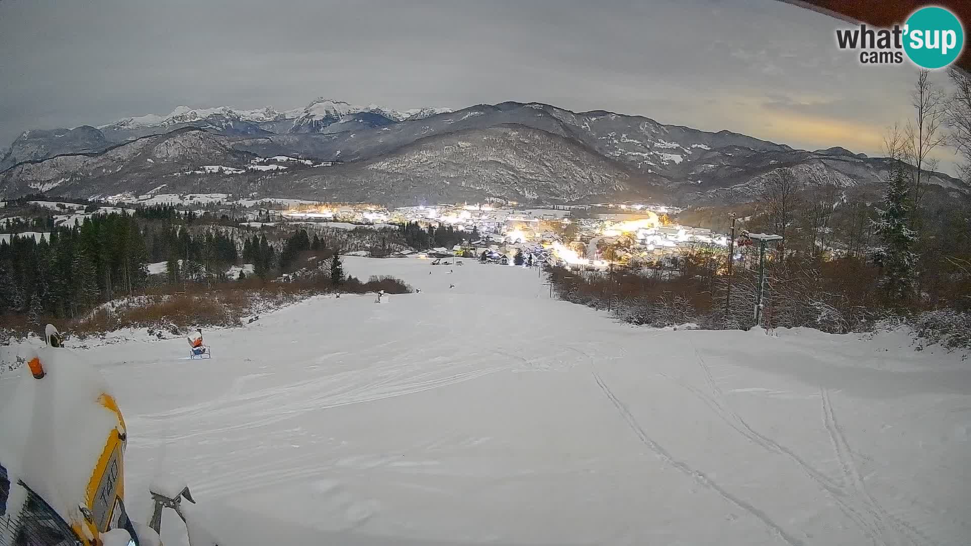 Webcam Bohinjska Bistrica – Vue en direct depuis la station de ski Kozji Hrbet