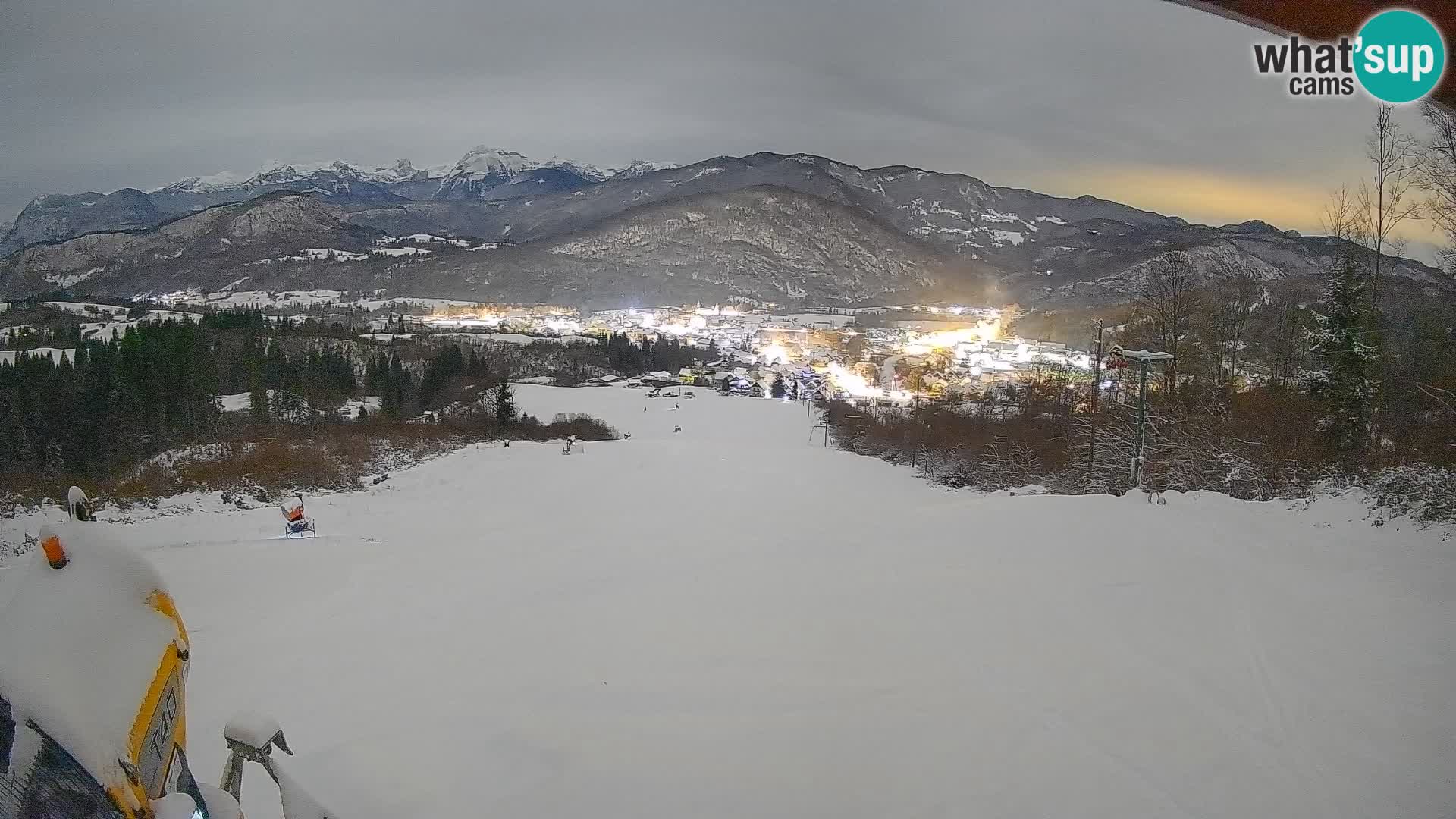 Webcam Bohinjska Bistrica – Live View from Kozji Hrbet Ski Station
