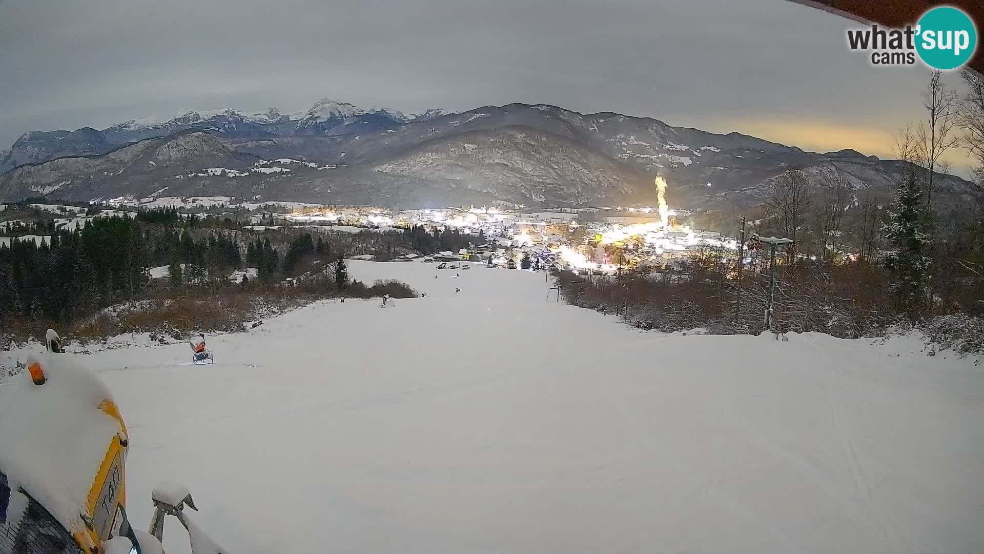 Webcam Bohinjska Bistrica – Vista live dalla stazione sciistica Kozji Hrbet