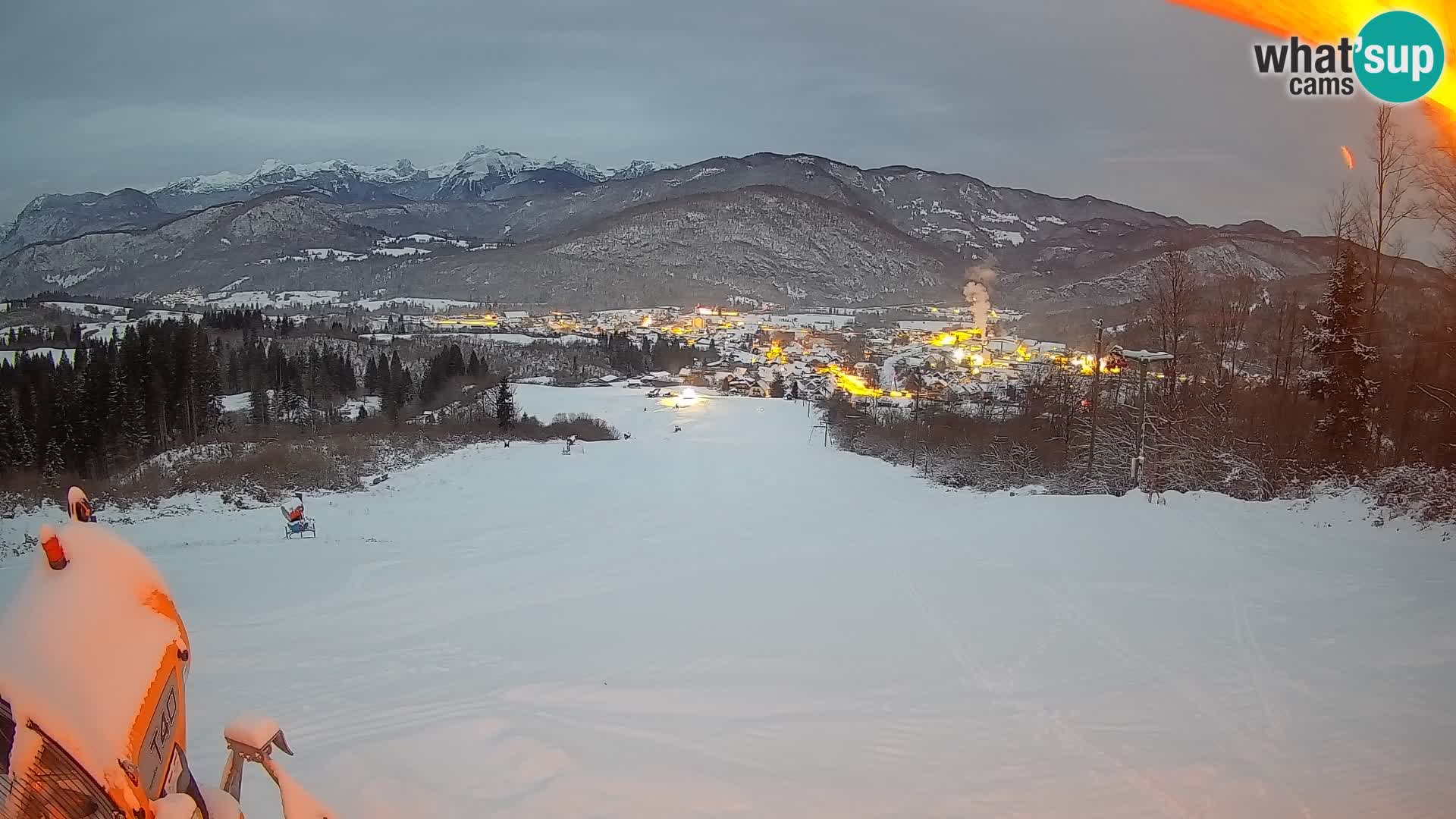 Webcam Bohinjska Bistrica – Live View from Kozji Hrbet Ski Station