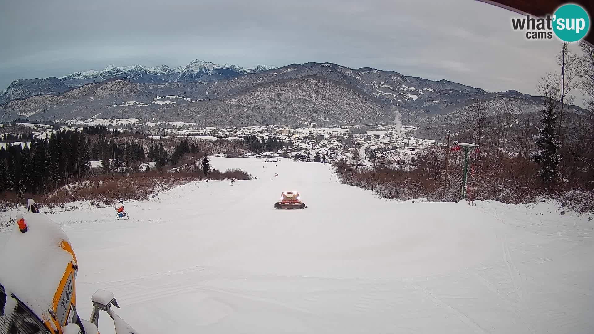 Webcam Bohinjska Bistrica – Live View from Kozji Hrbet Ski Station