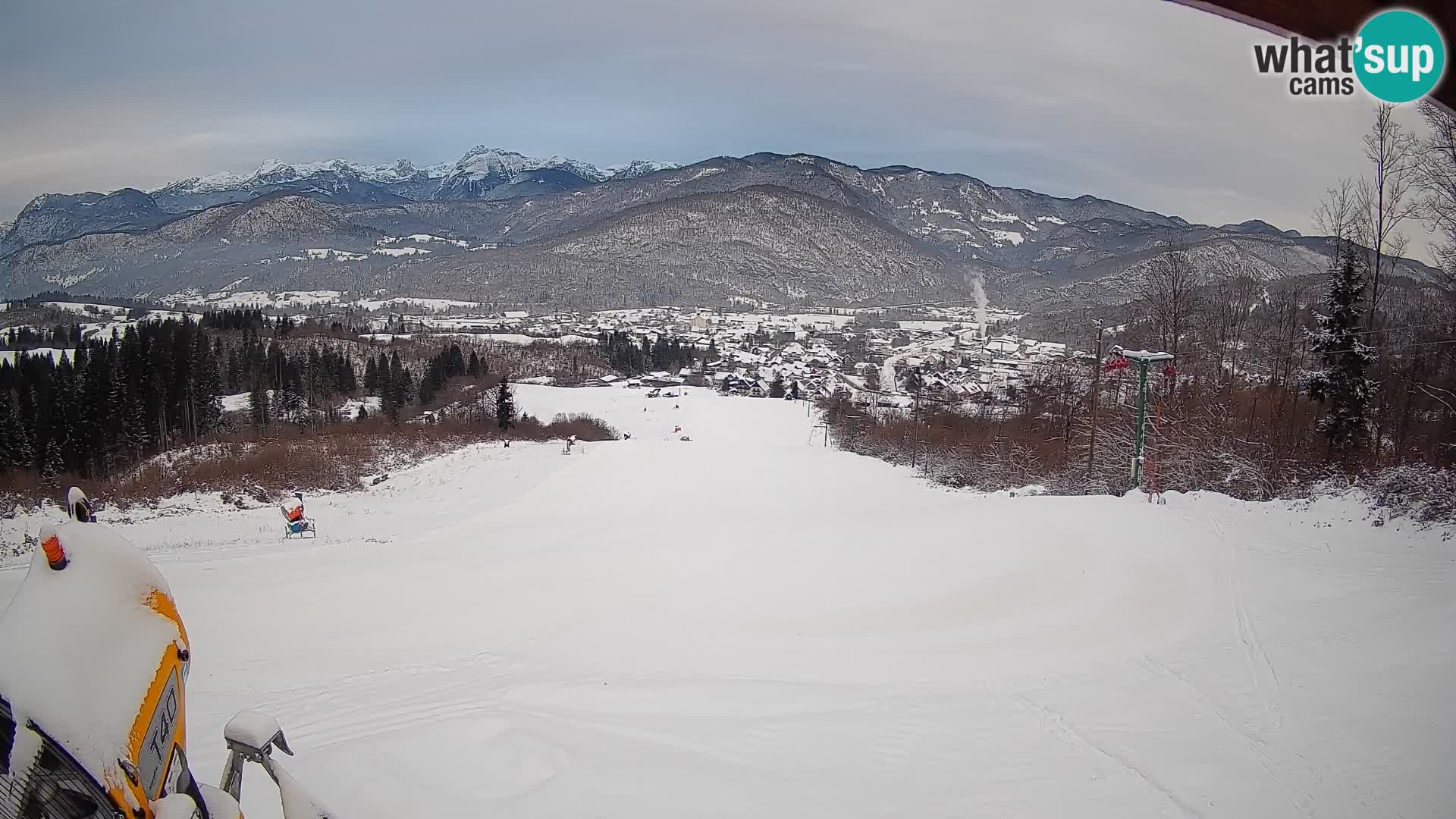 Webcam Bohinjska Bistrica – Live View from Kozji Hrbet Ski Station