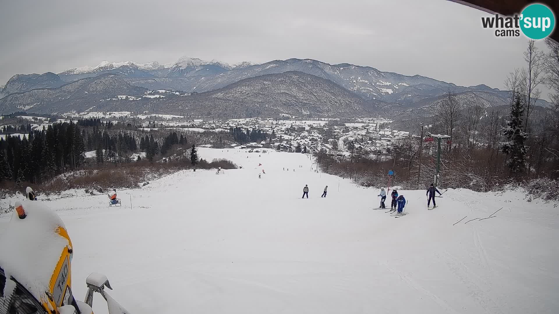 Webcam Bohinjska Bistrica – Live View from Kozji Hrbet Ski Station