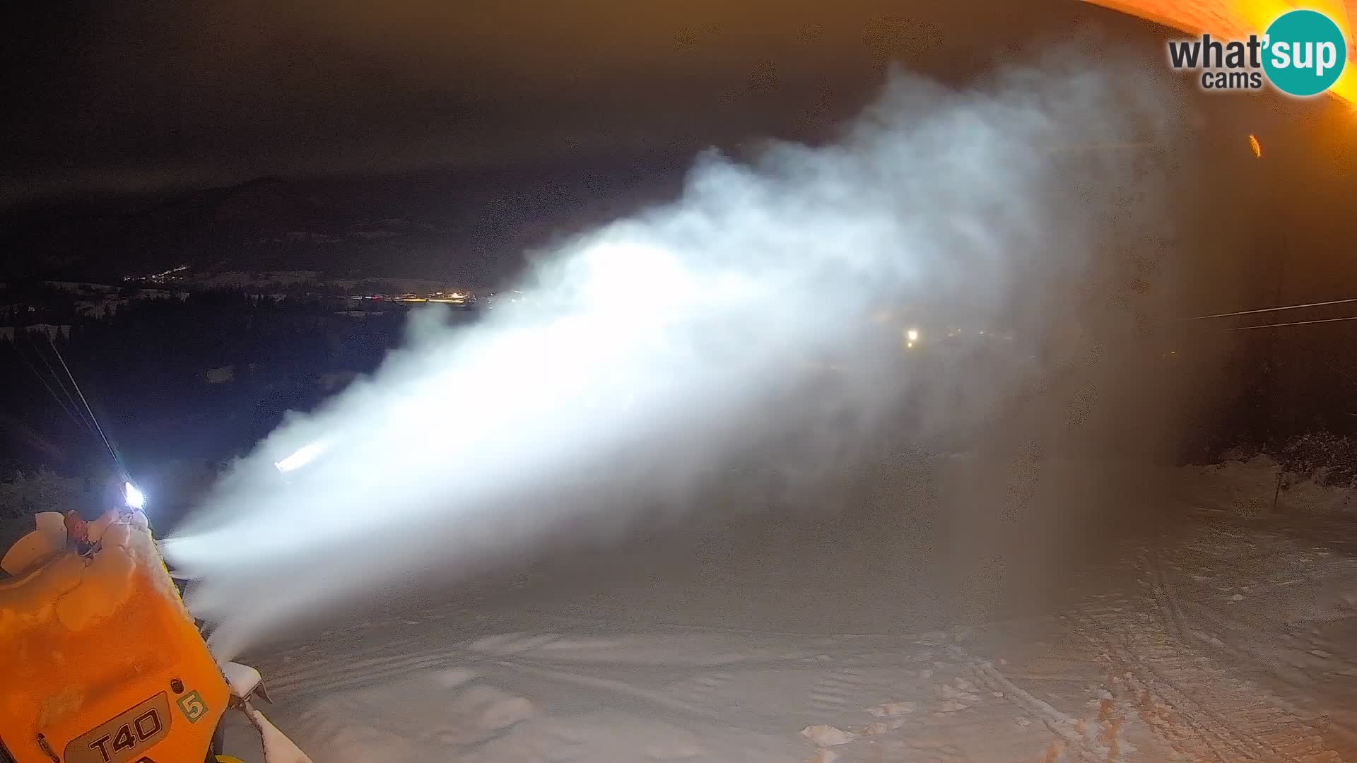 Kamera uživo Bohinjska Bistrica – Pogled u stvarnom vremenu sa skijališta Kozji Hrbet