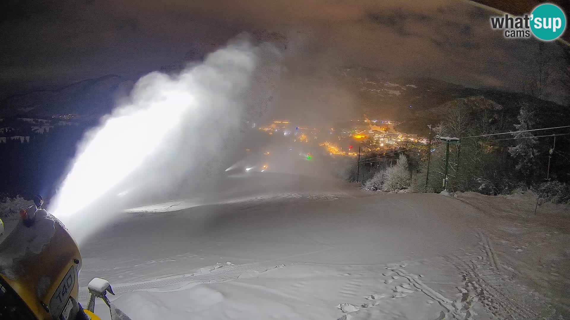 Webcam Bohinjska Bistrica – Vista live dalla stazione sciistica Kozji Hrbet