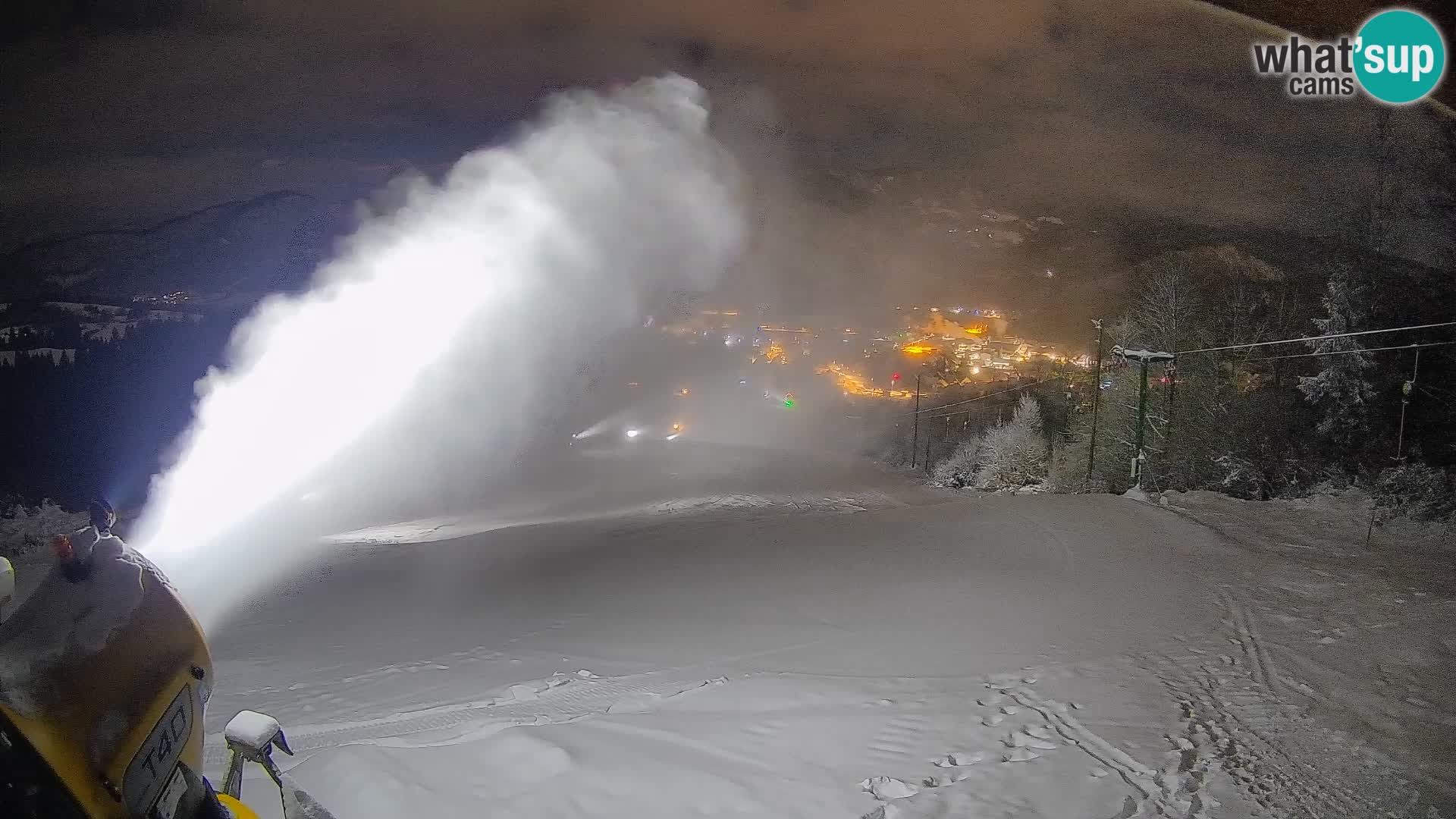 Webcam Bohinjska Bistrica – Live View from Kozji Hrbet Ski Station