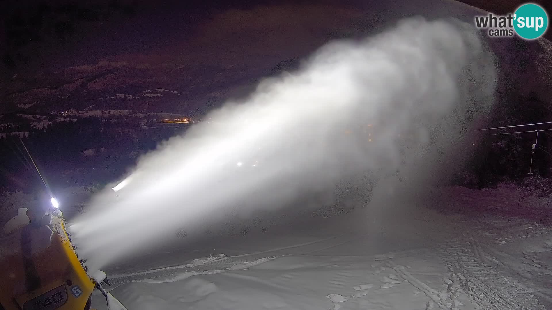 Webcam Bohinjska Bistrica – Live View from Kozji Hrbet Ski Station