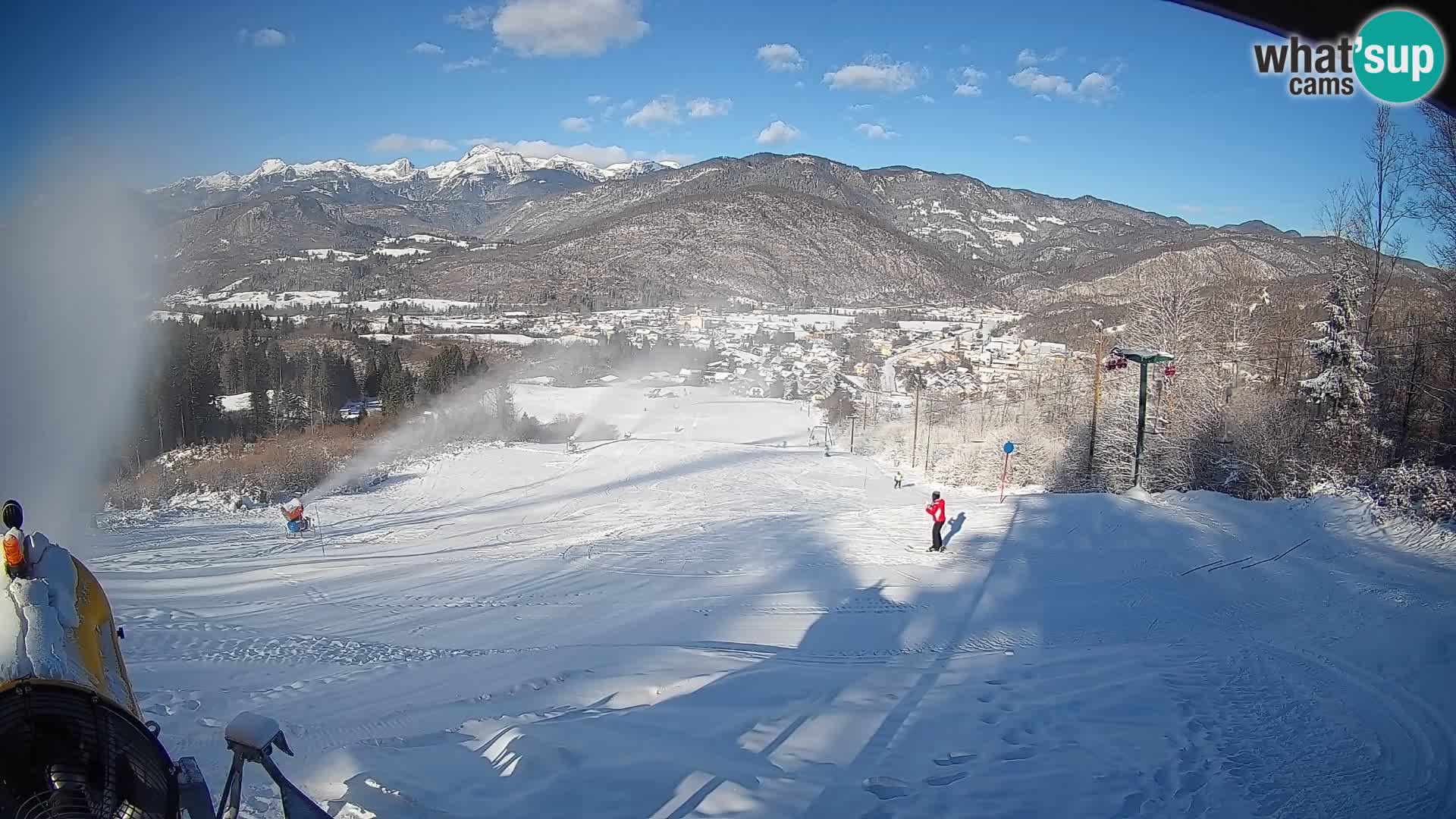 Webcam Bohinjska Bistrica – Vista live dalla stazione sciistica Kozji Hrbet