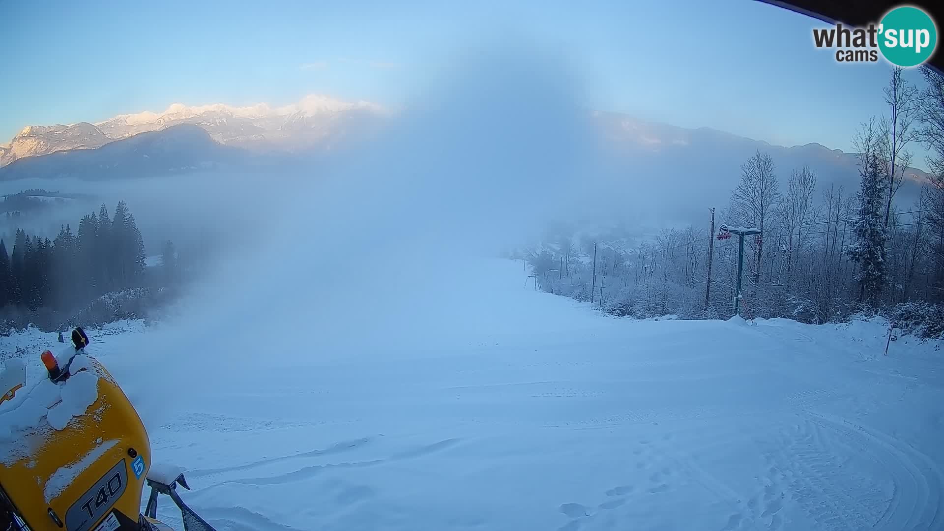 Webcam Bohinjska Bistrica – Vue en direct depuis la station de ski Kozji Hrbet