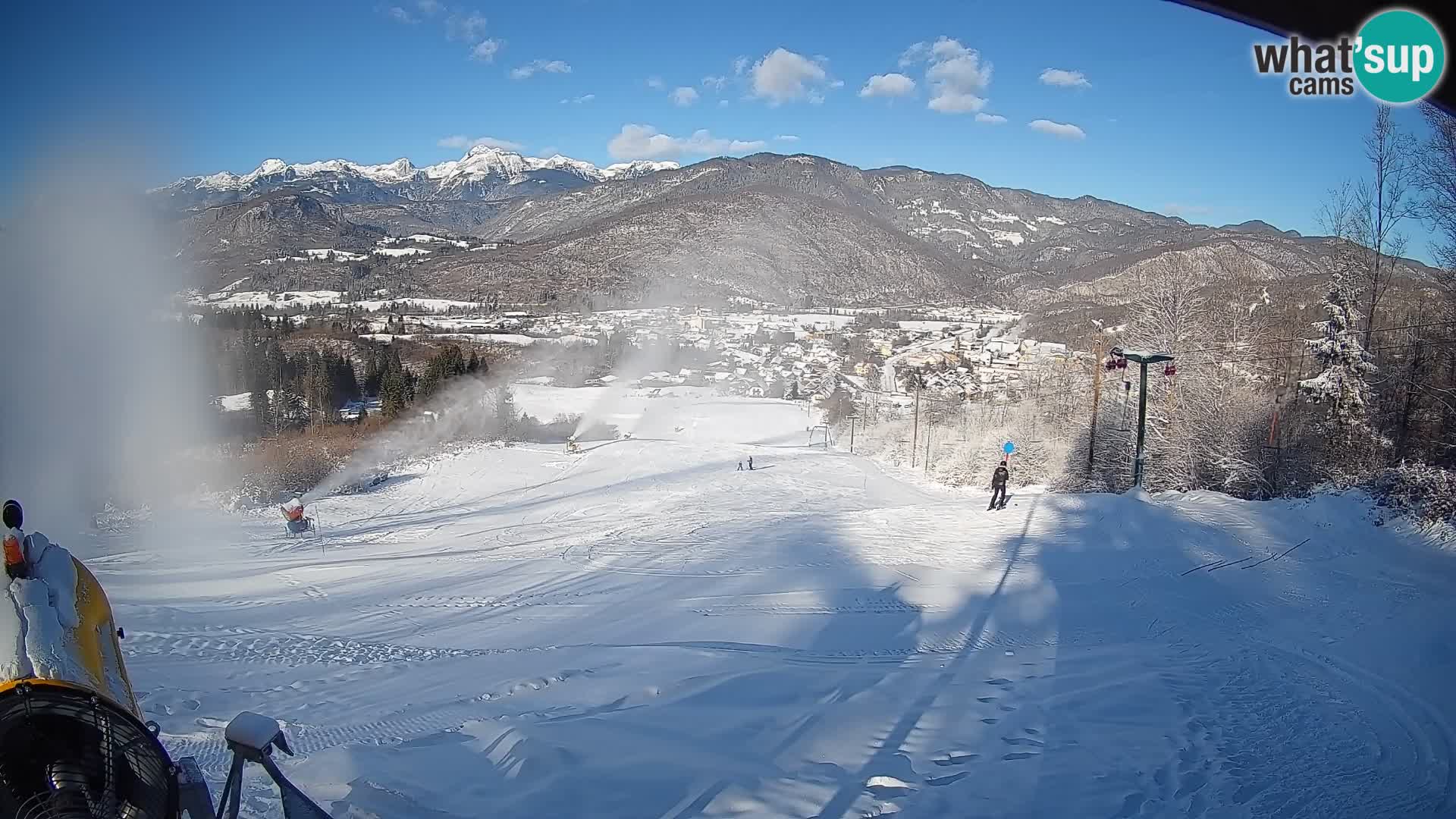 Webcam Bohinjska Bistrica – Live View from Kozji Hrbet Ski Station