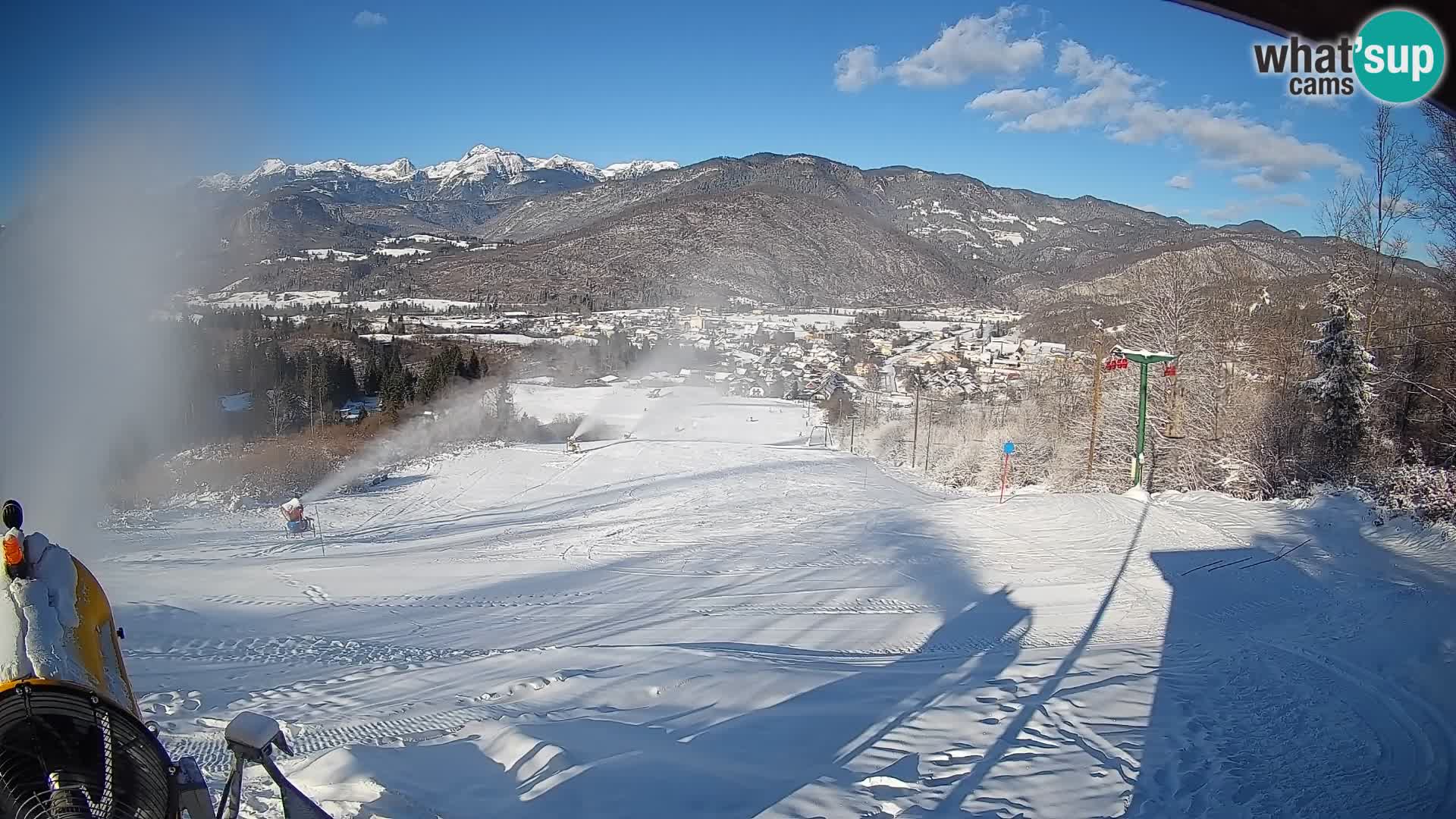 Cámara en vivo Bohinjska Bistrica – Vista en directo desde la estación de esquí Kozji Hrbet
