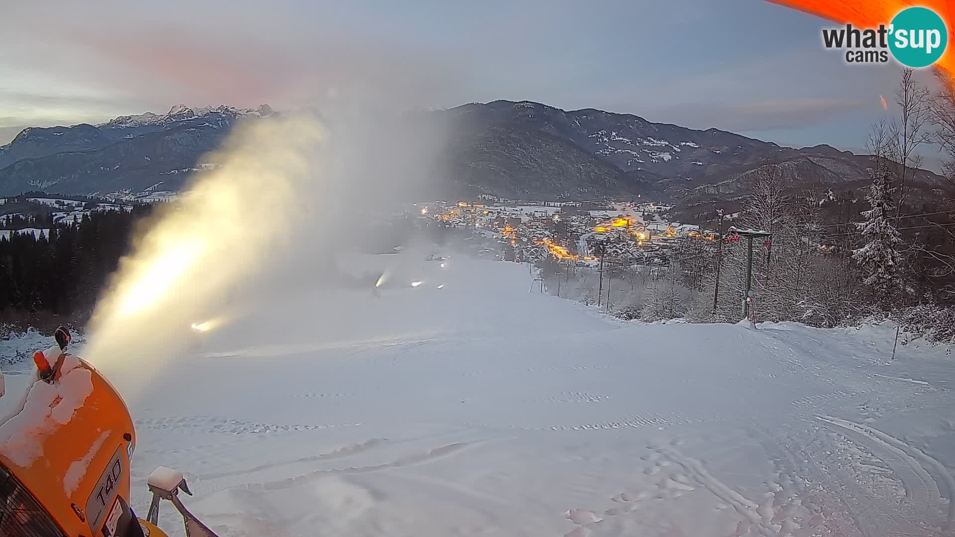 Cámara en vivo Bohinjska Bistrica – Vista en directo desde la estación de esquí Kozji Hrbet