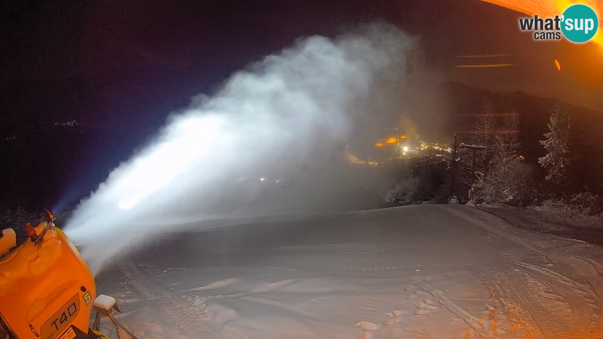 Kamera uživo Bohinjska Bistrica – Pogled u stvarnom vremenu sa skijališta Kozji Hrbet