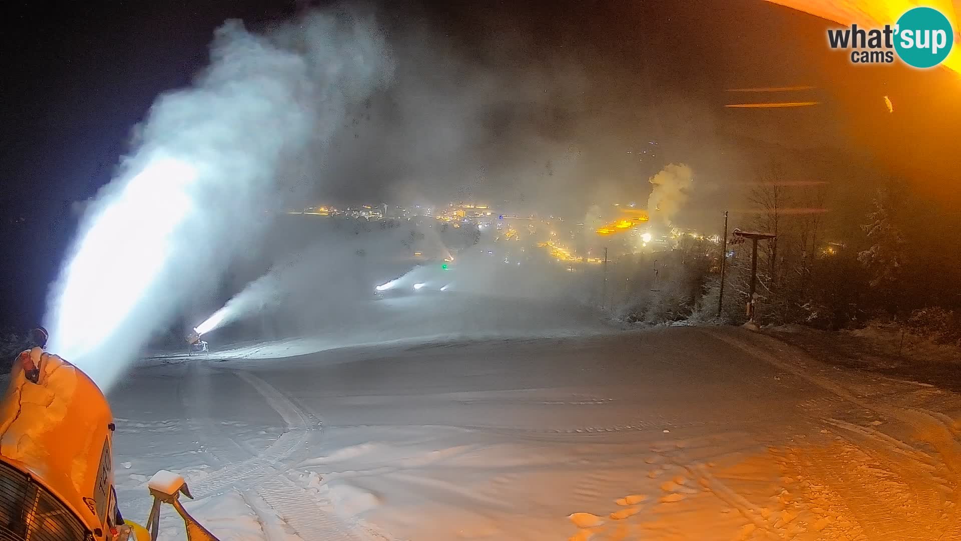 Kamera uživo Bohinjska Bistrica – Pogled u stvarnom vremenu sa skijališta Kozji Hrbet