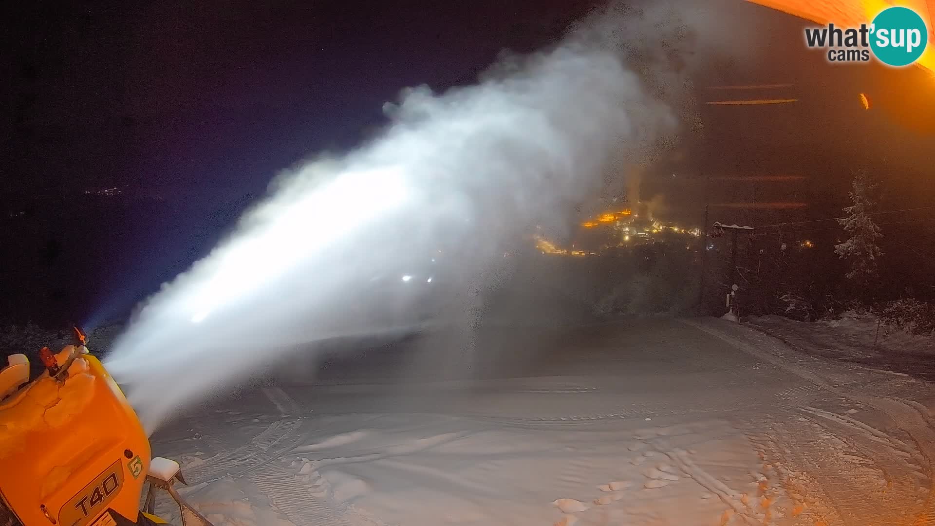 Kamera uživo Bohinjska Bistrica – Pogled u stvarnom vremenu sa skijališta Kozji Hrbet