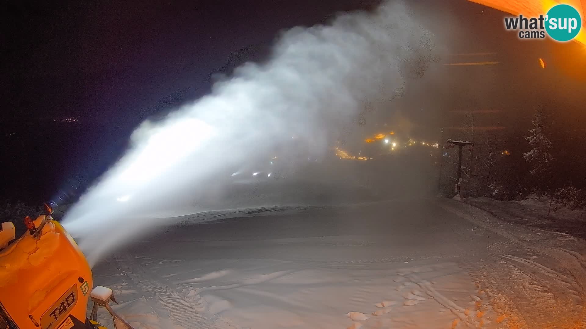 Kamera uživo Bohinjska Bistrica – Pogled u stvarnom vremenu sa skijališta Kozji Hrbet