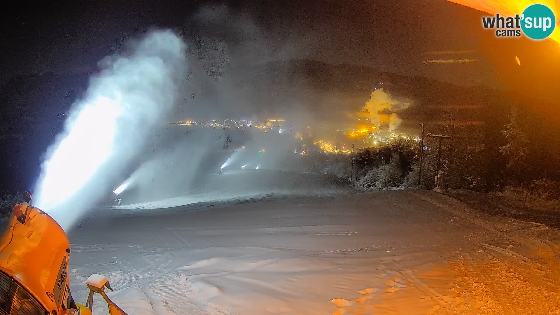 Webcam Bohinjska Bistrica – Live View from Kozji Hrbet Ski Station