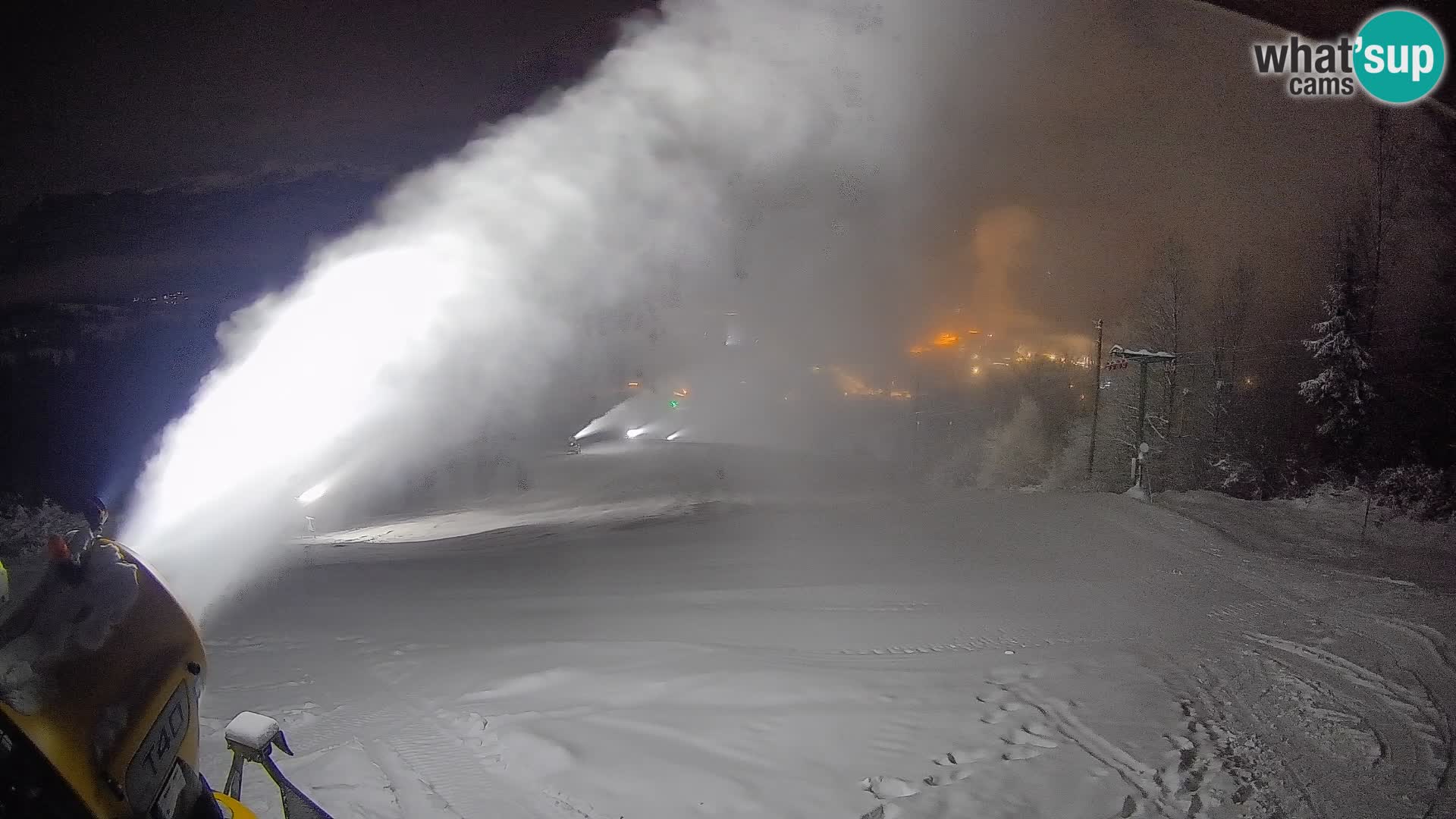 Webcam Bohinjska Bistrica – Live View from Kozji Hrbet Ski Station