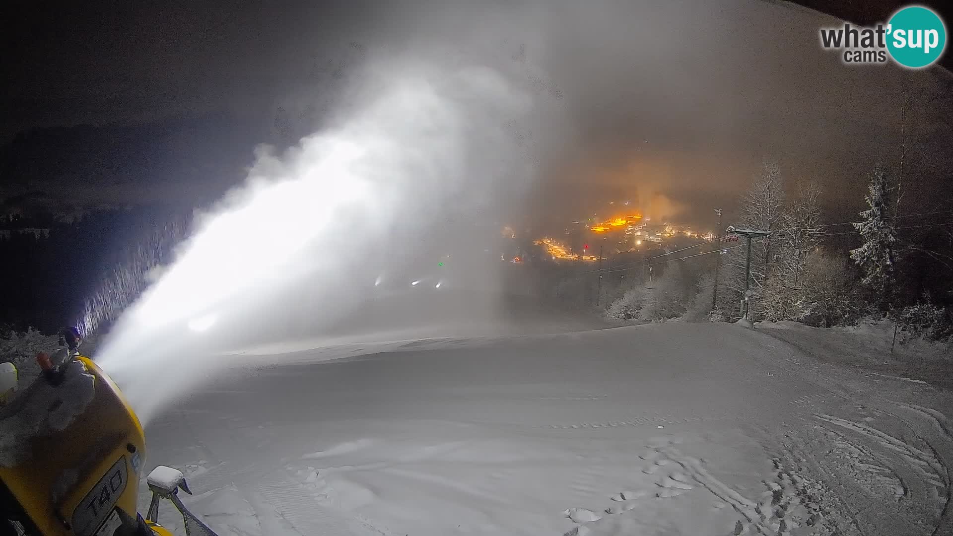 Webcam Bohinjska Bistrica – Vista live dalla stazione sciistica Kozji Hrbet