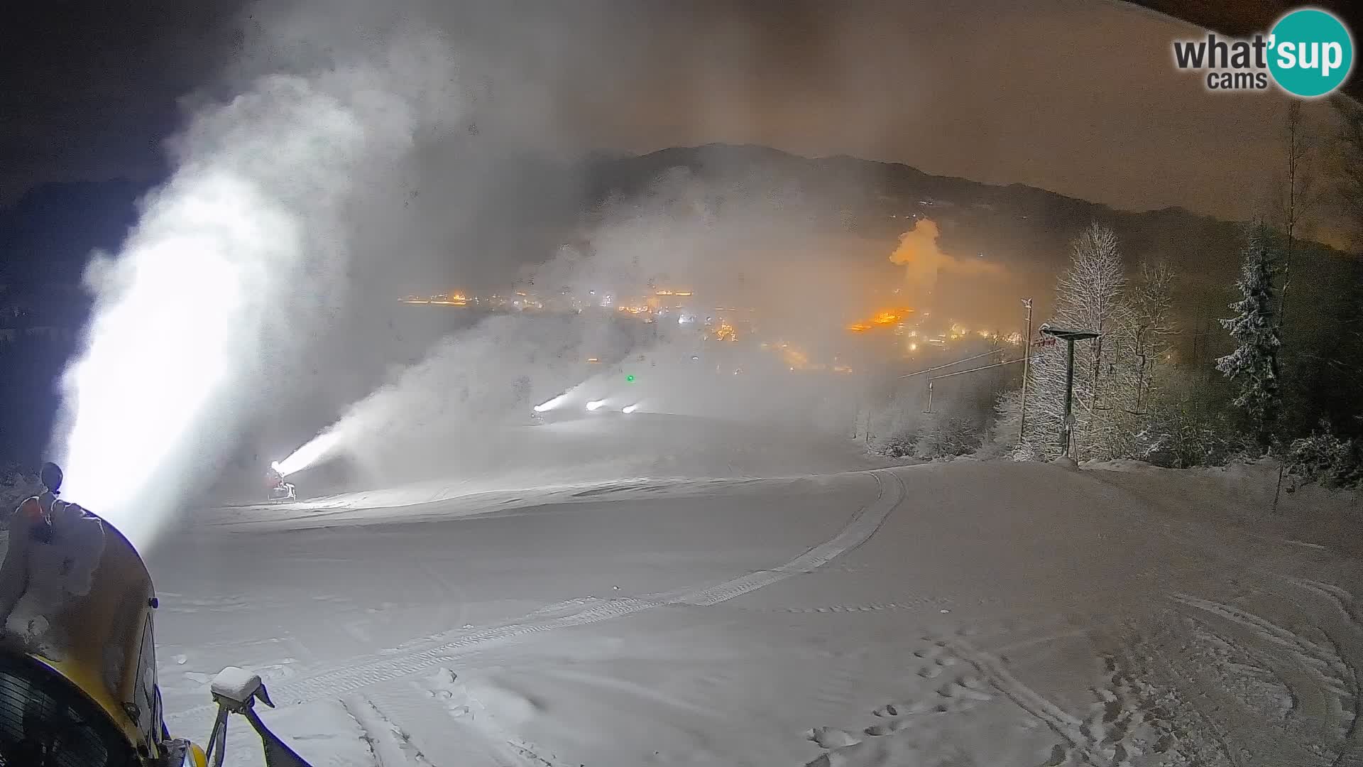 Livekamera Bohinjska Bistrica – Liveblick von der Skistation Kozji Hrbet