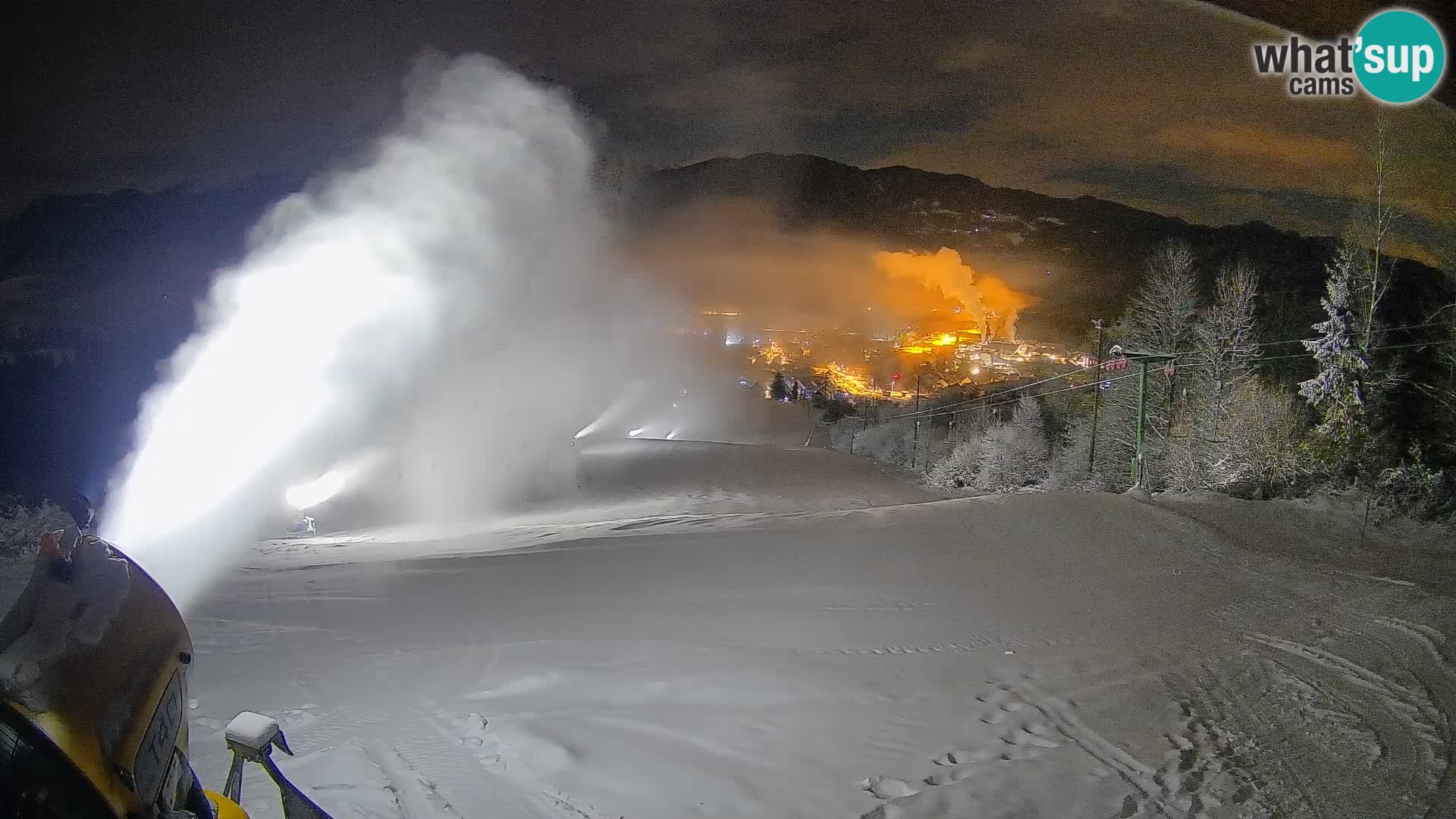 Livekamera Bohinjska Bistrica – Liveblick von der Skistation Kozji Hrbet