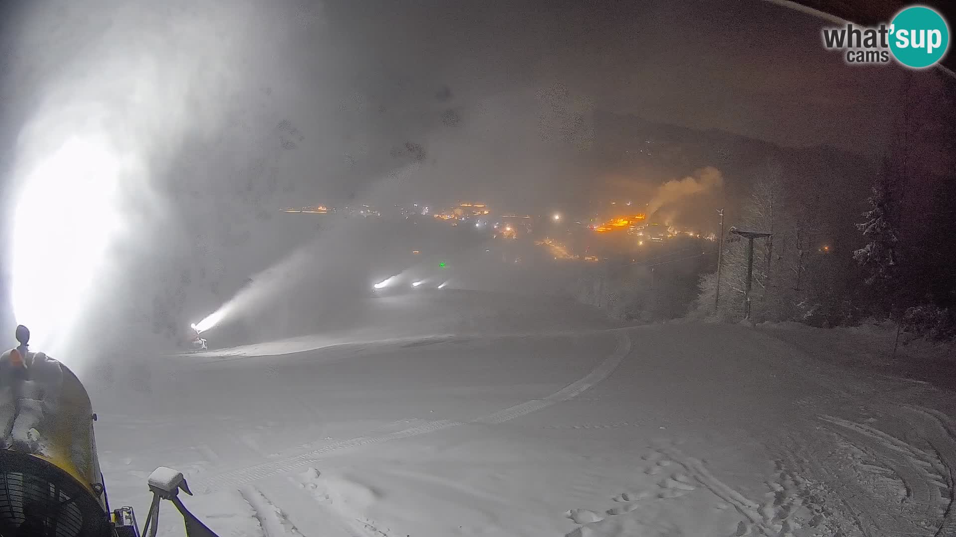 Webcam Bohinjska Bistrica – Live View from Kozji Hrbet Ski Station