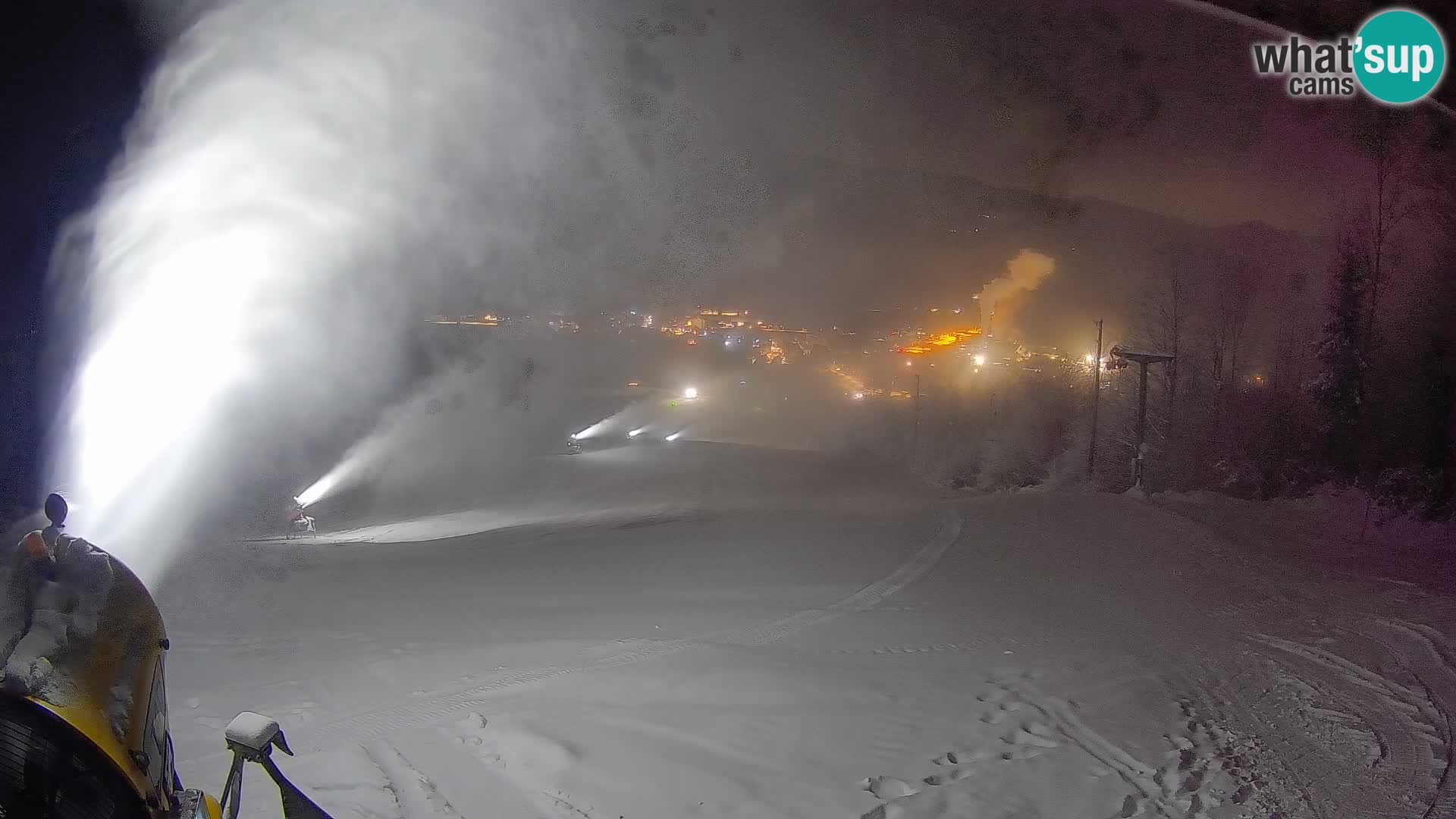 Webcam Bohinjska Bistrica – Vue en direct depuis la station de ski Kozji Hrbet