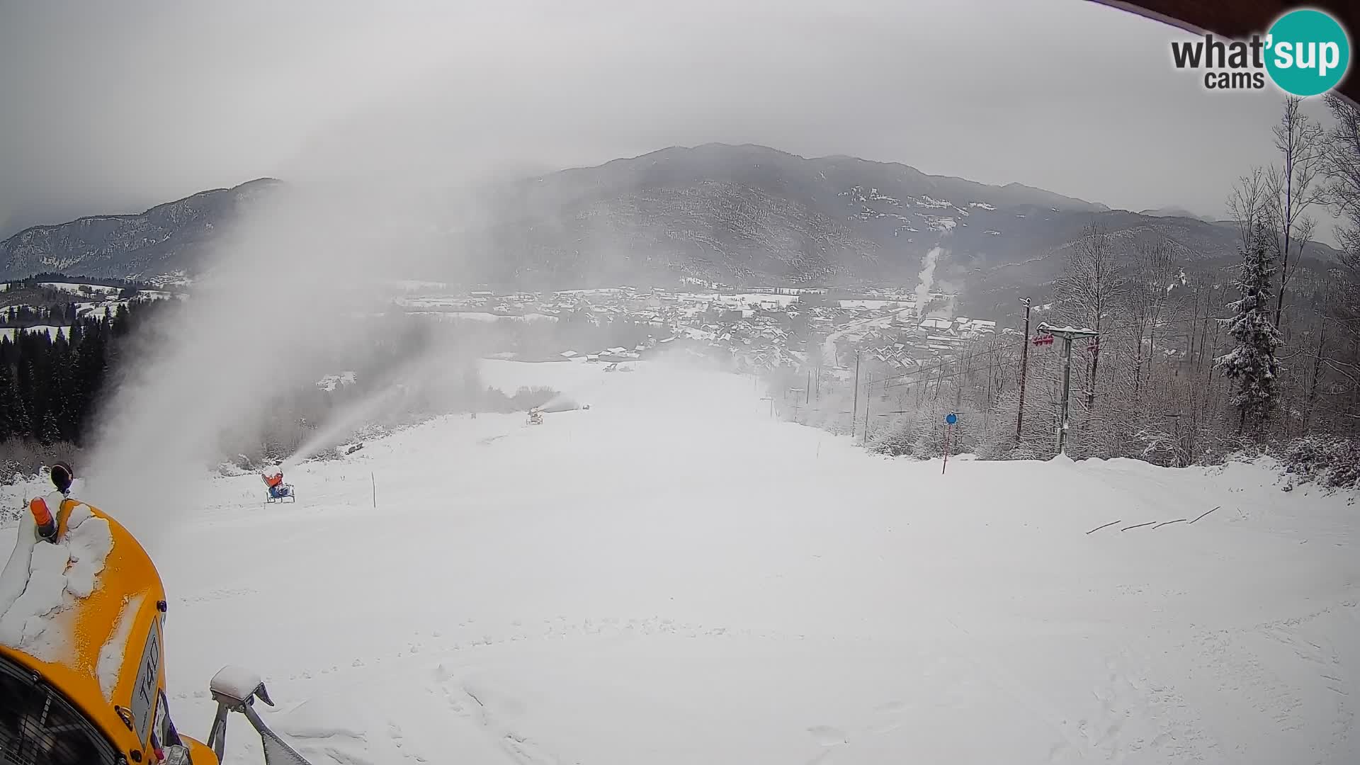 Webcam Bohinjska Bistrica – Vista live dalla stazione sciistica Kozji Hrbet