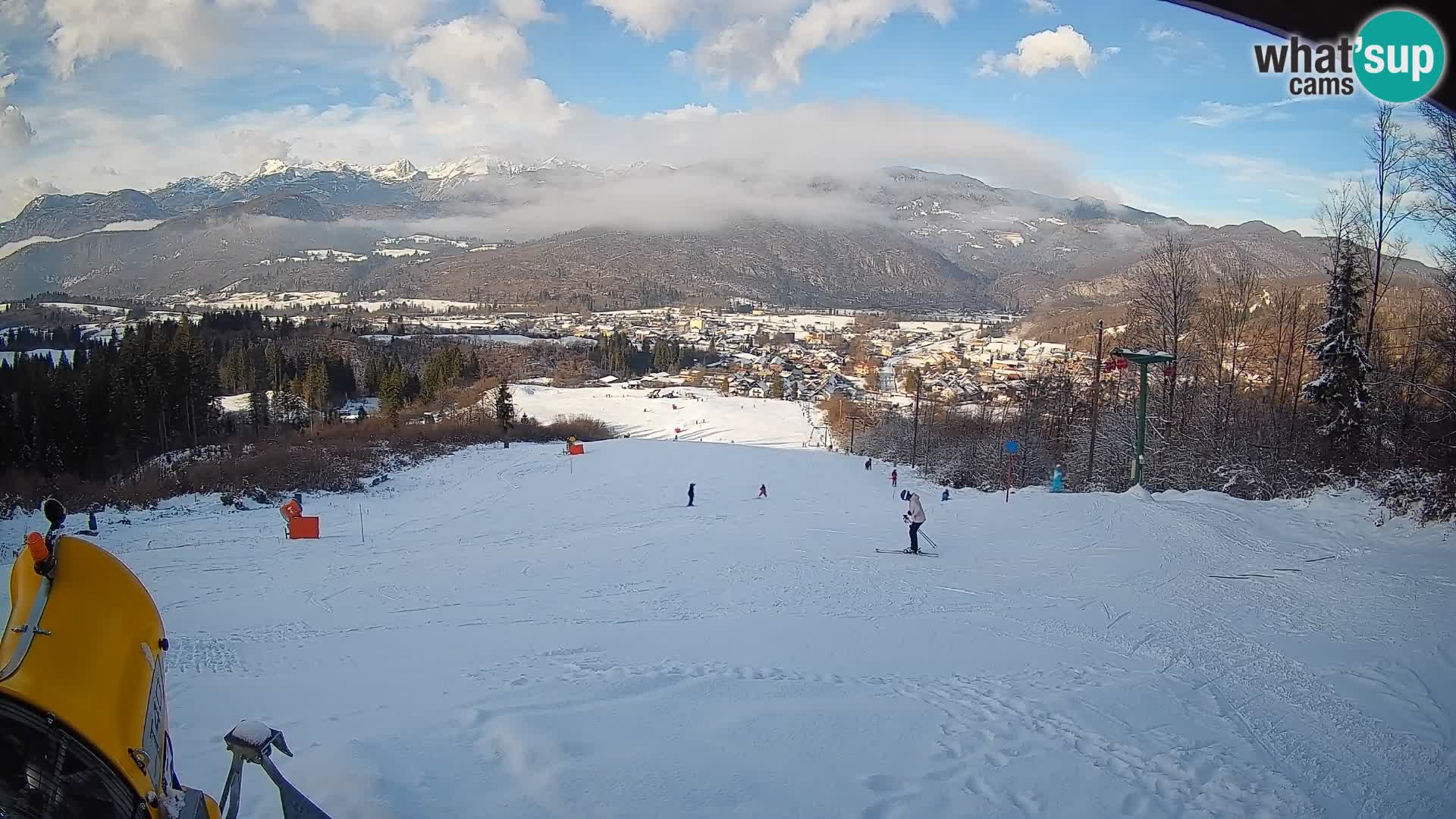 Webcam Bohinjska Bistrica – Live View from Kozji Hrbet Ski Station