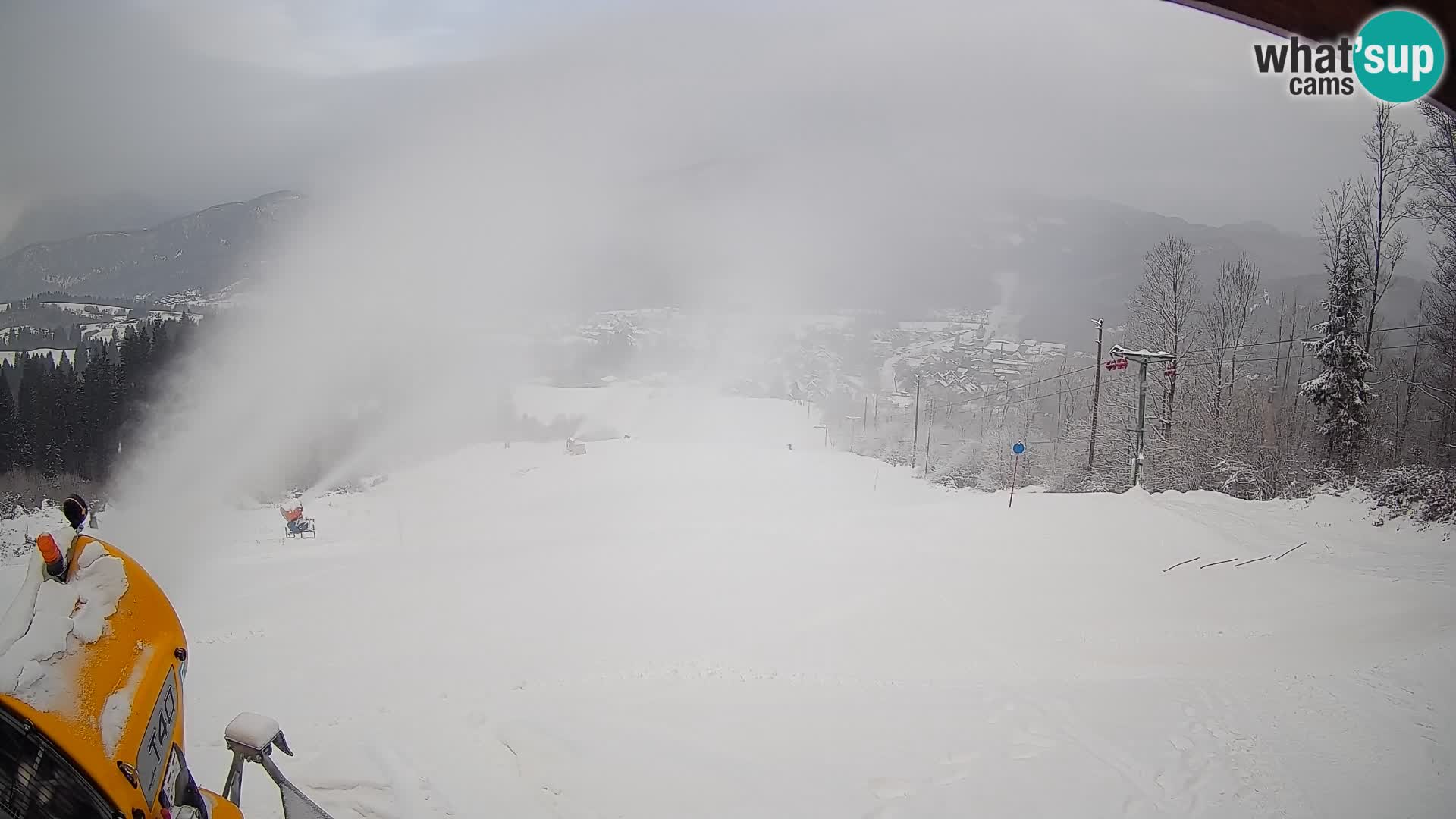 Webcam Bohinjska Bistrica – Vista live dalla stazione sciistica Kozji Hrbet