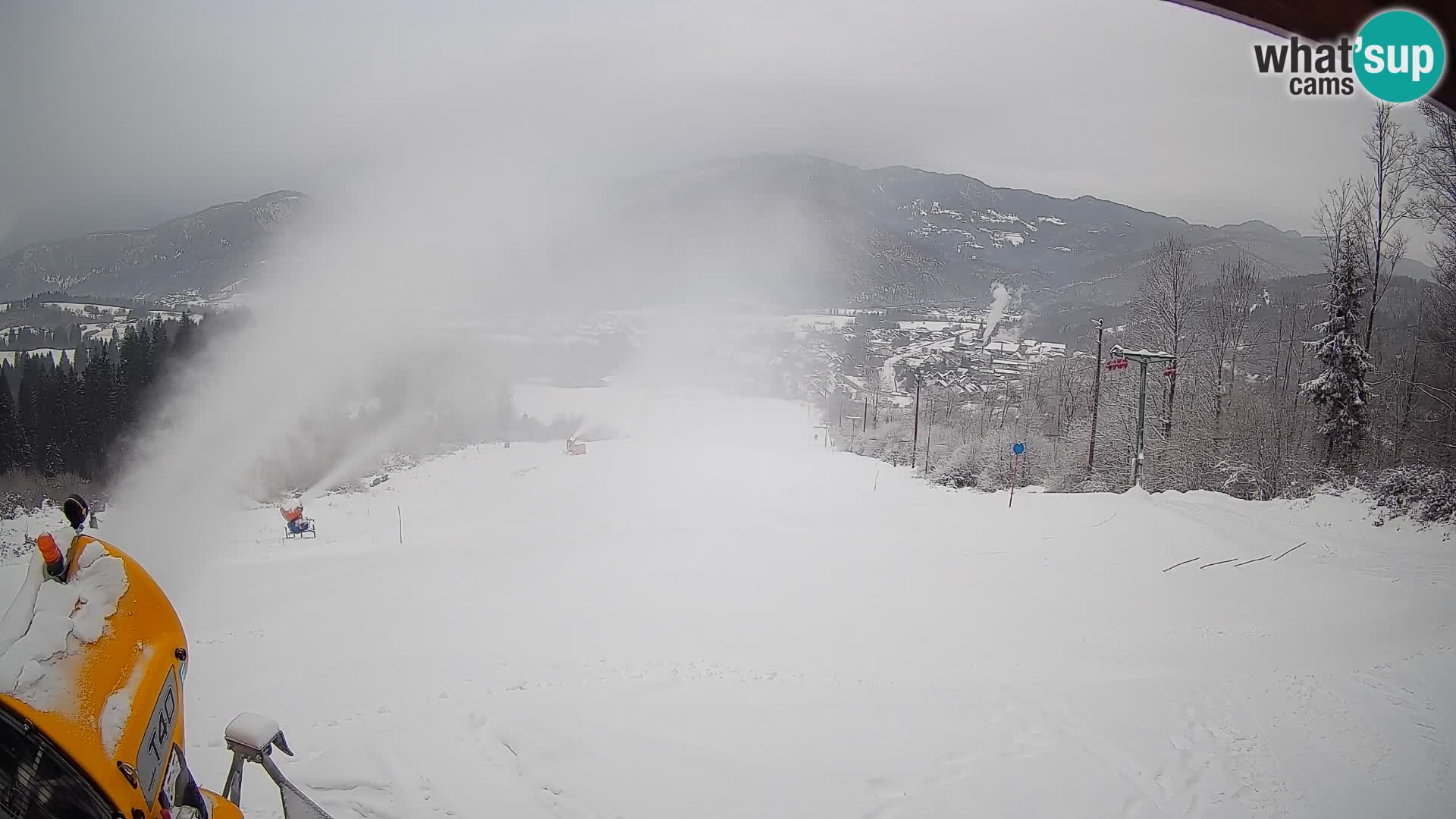 Webcam Bohinjska Bistrica – Live View from Kozji Hrbet Ski Station