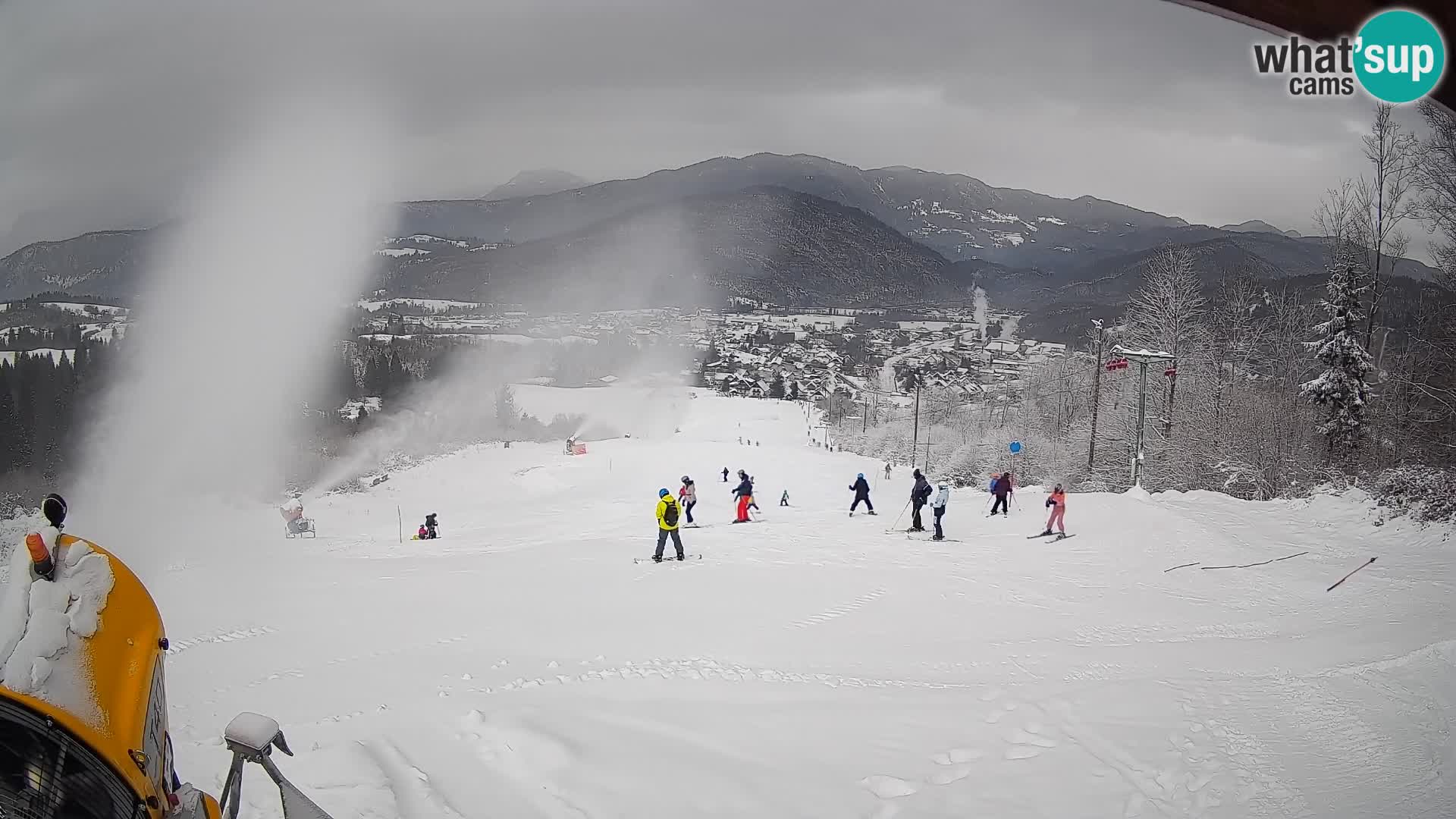 Webcam Bohinjska Bistrica – Live View from Kozji Hrbet Ski Station