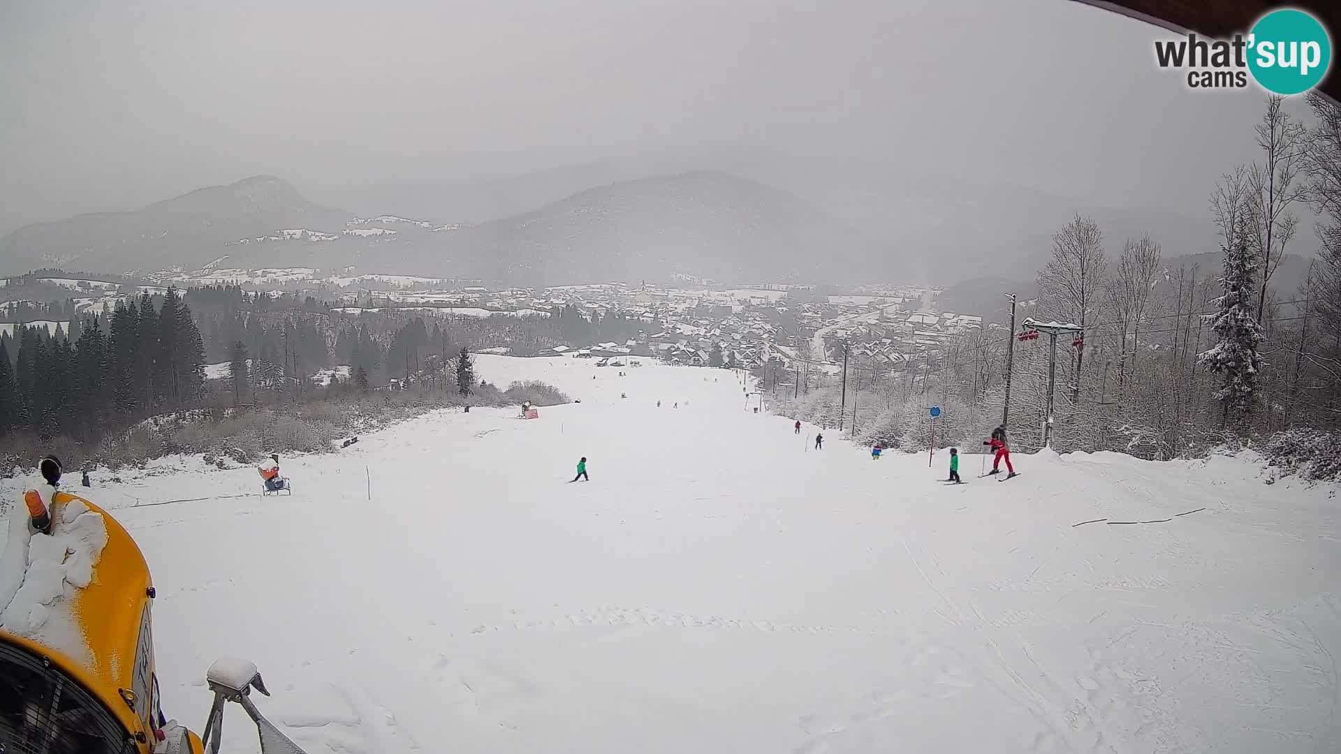 Livekamera Bohinjska Bistrica – Liveblick von der Skistation Kozji Hrbet