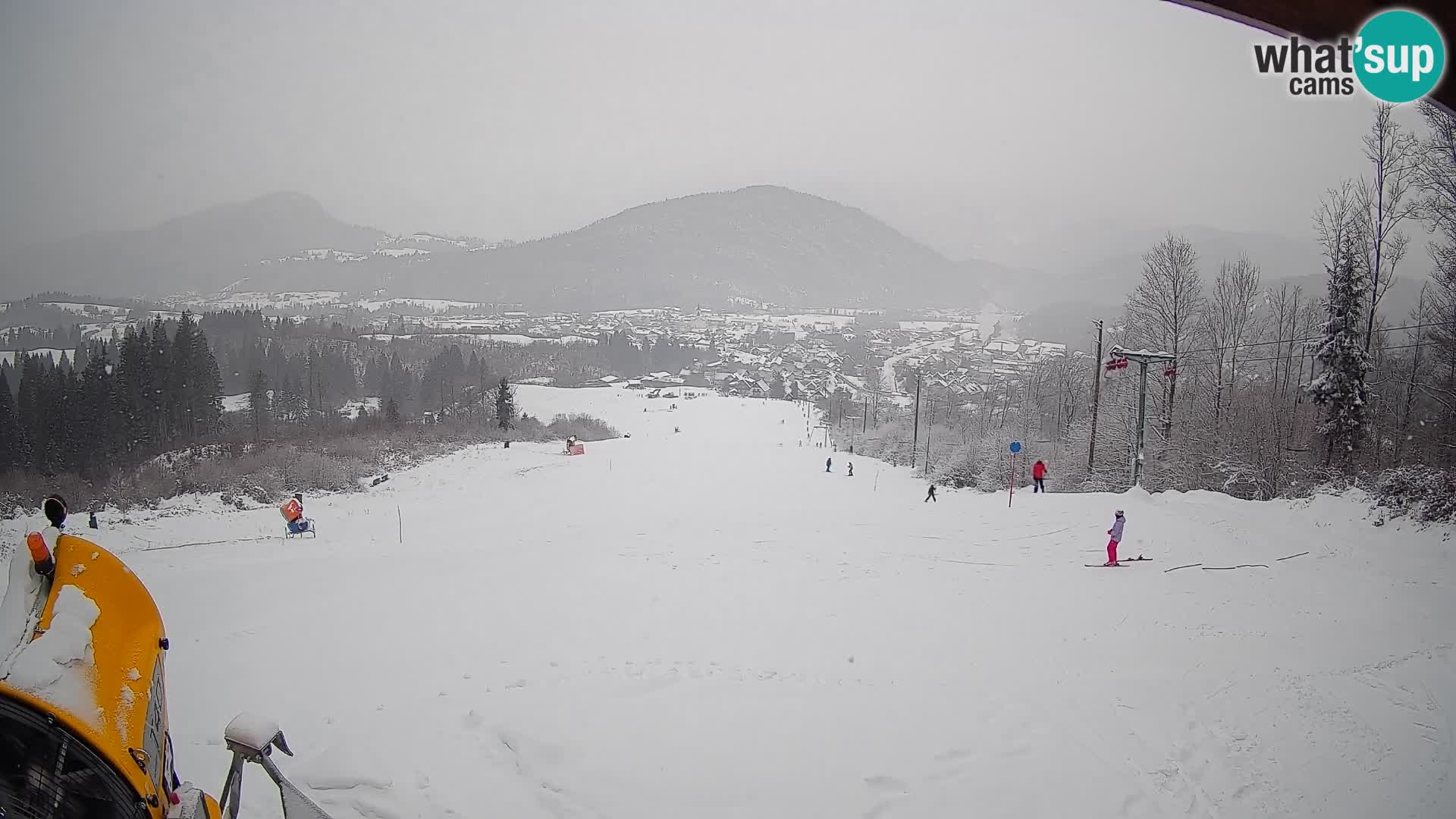 Webcam Bohinjska Bistrica – Vista live dalla stazione sciistica Kozji Hrbet