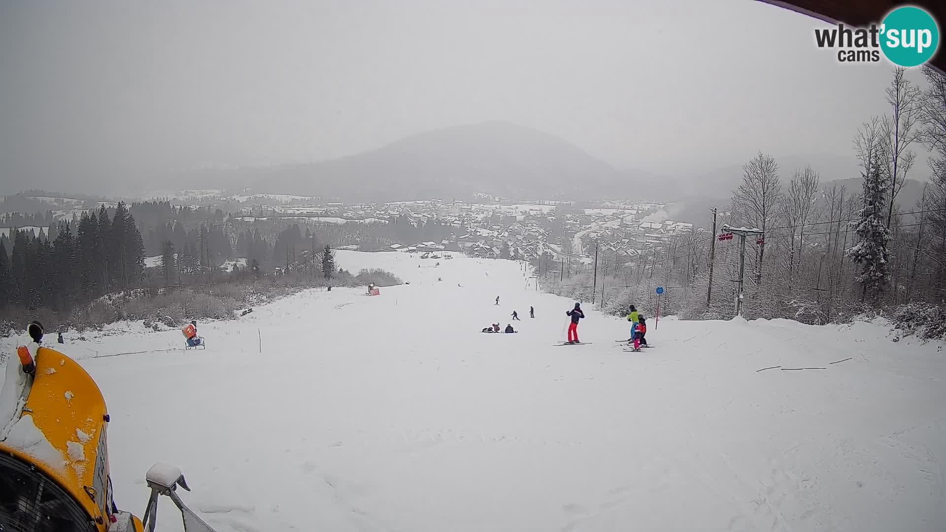 Webcam Bohinjska Bistrica – Vue en direct depuis la station de ski Kozji Hrbet