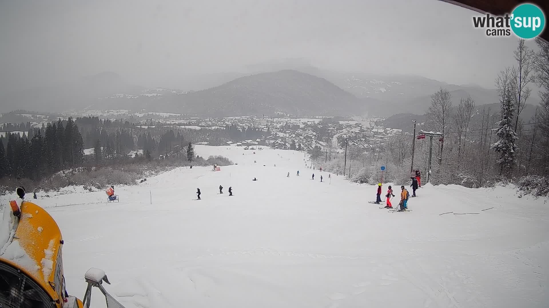 Cámara en vivo Bohinjska Bistrica – Vista en directo desde la estación de esquí Kozji Hrbet
