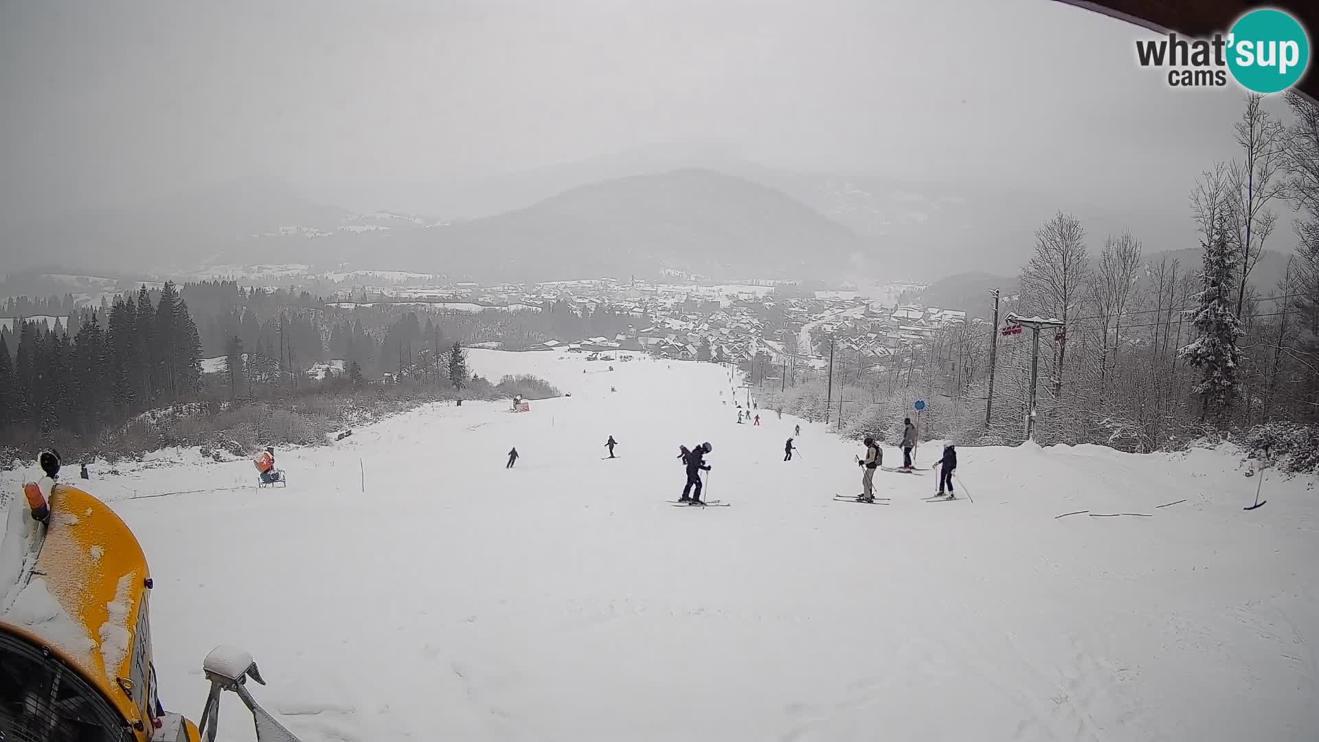Cámara en vivo Bohinjska Bistrica – Vista en directo desde la estación de esquí Kozji Hrbet