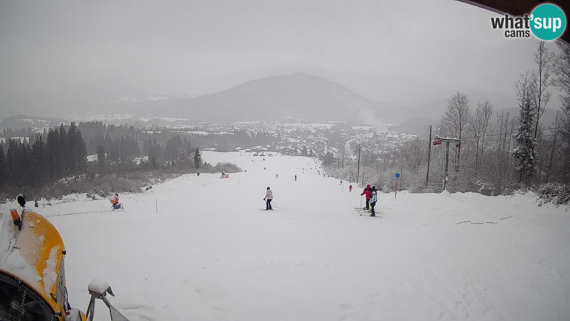 Webcam Bohinjska Bistrica – Vista live dalla stazione sciistica Kozji Hrbet