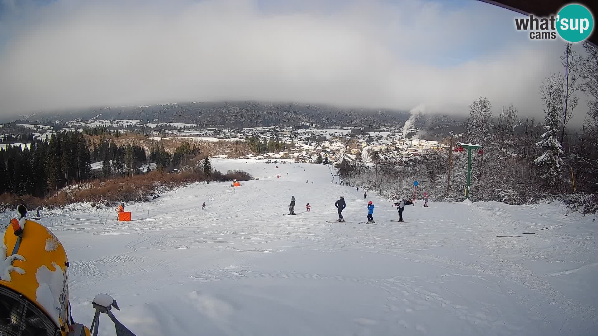 Cámara en vivo Bohinjska Bistrica – Vista en directo desde la estación de esquí Kozji Hrbet