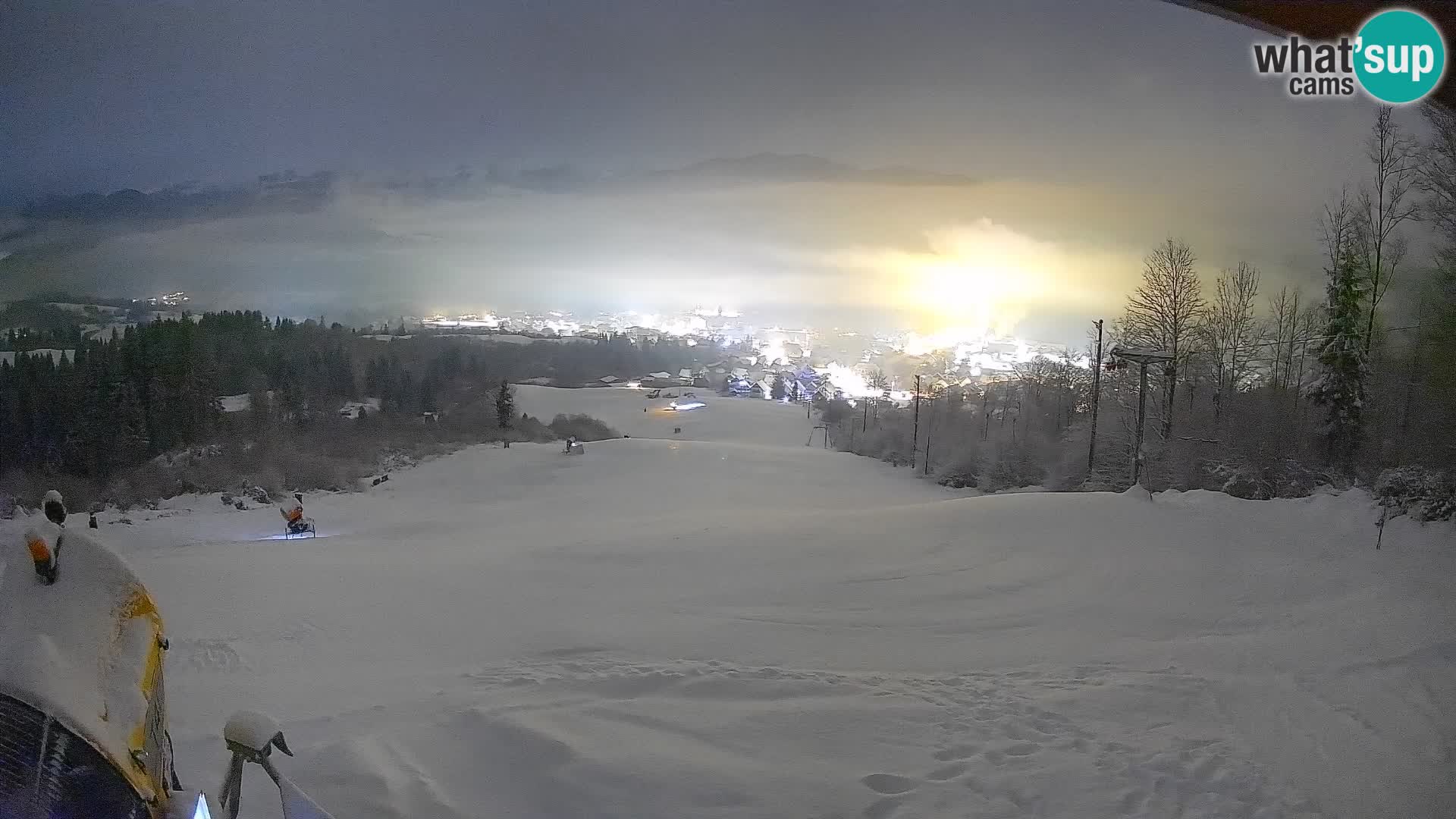 Cámara en vivo Bohinjska Bistrica – Vista en directo desde la estación de esquí Kozji Hrbet