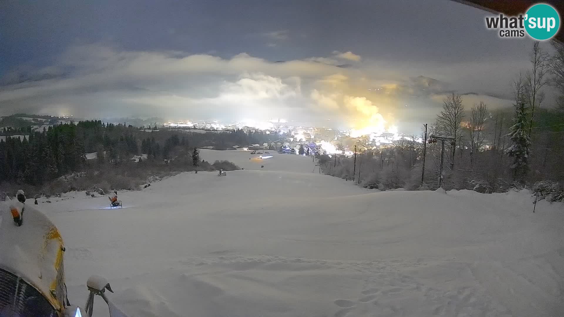 Webcam Bohinjska Bistrica – Vista live dalla stazione sciistica Kozji Hrbet