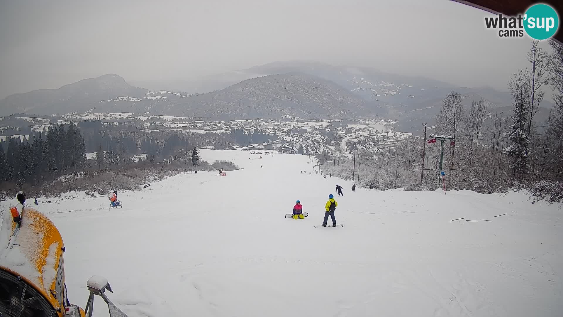 Webcam Bohinjska Bistrica – Vista live dalla stazione sciistica Kozji Hrbet