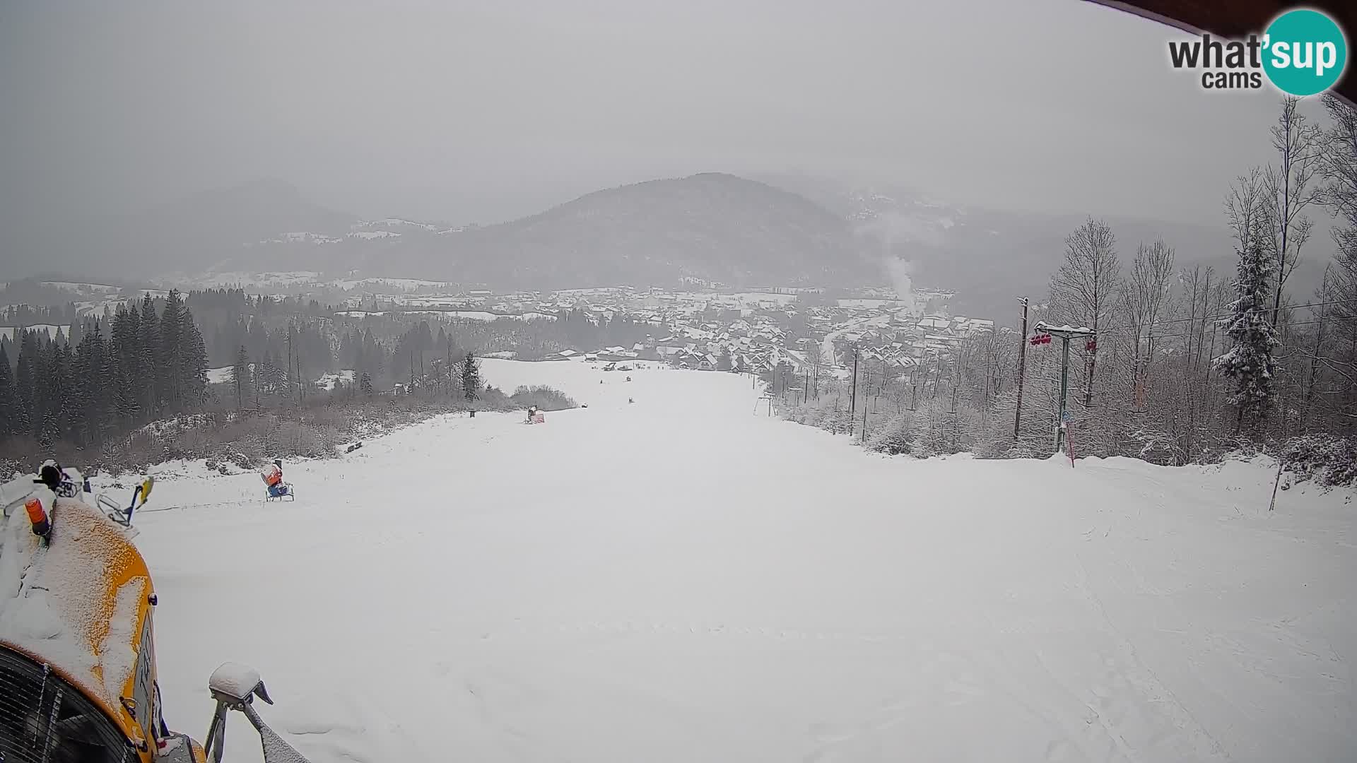 Cámara en vivo Bohinjska Bistrica – Vista en directo desde la estación de esquí Kozji Hrbet