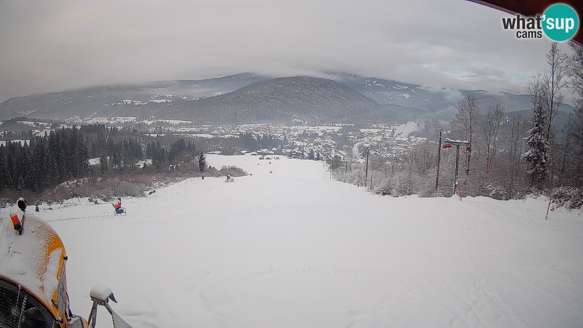 Webcam Bohinjska Bistrica – Vista live dalla stazione sciistica Kozji Hrbet
