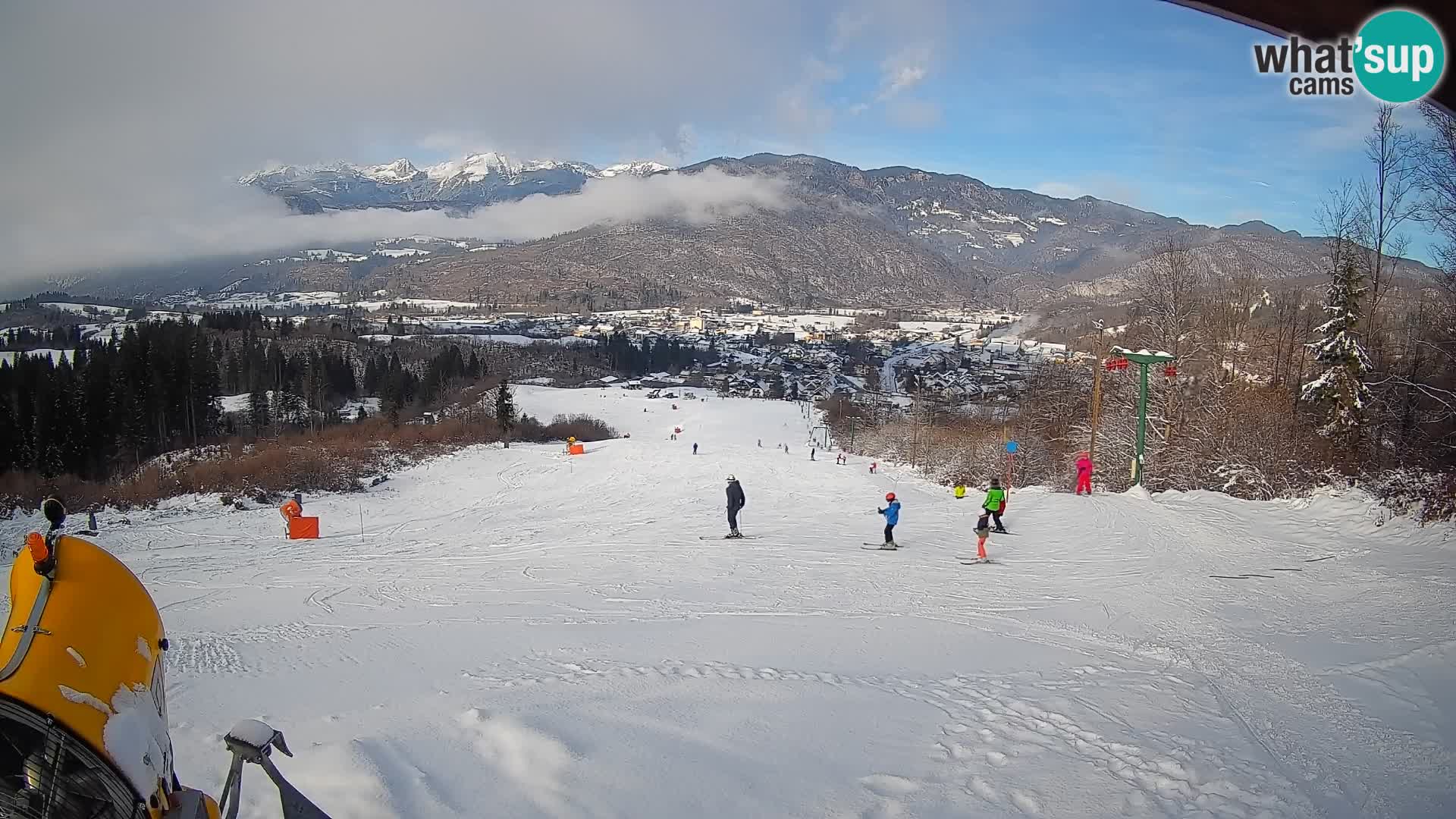 Livekamera Bohinjska Bistrica – Liveblick von der Skistation Kozji Hrbet