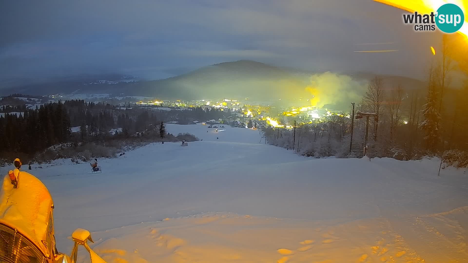 Webcam Bohinjska Bistrica – Vista live dalla stazione sciistica Kozji Hrbet