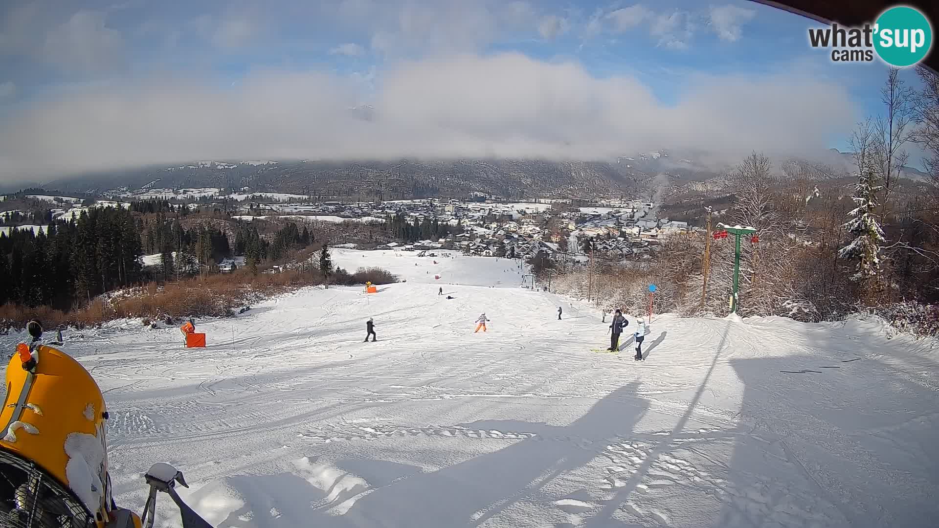 Webcam Bohinjska Bistrica – Vue en direct depuis la station de ski Kozji Hrbet